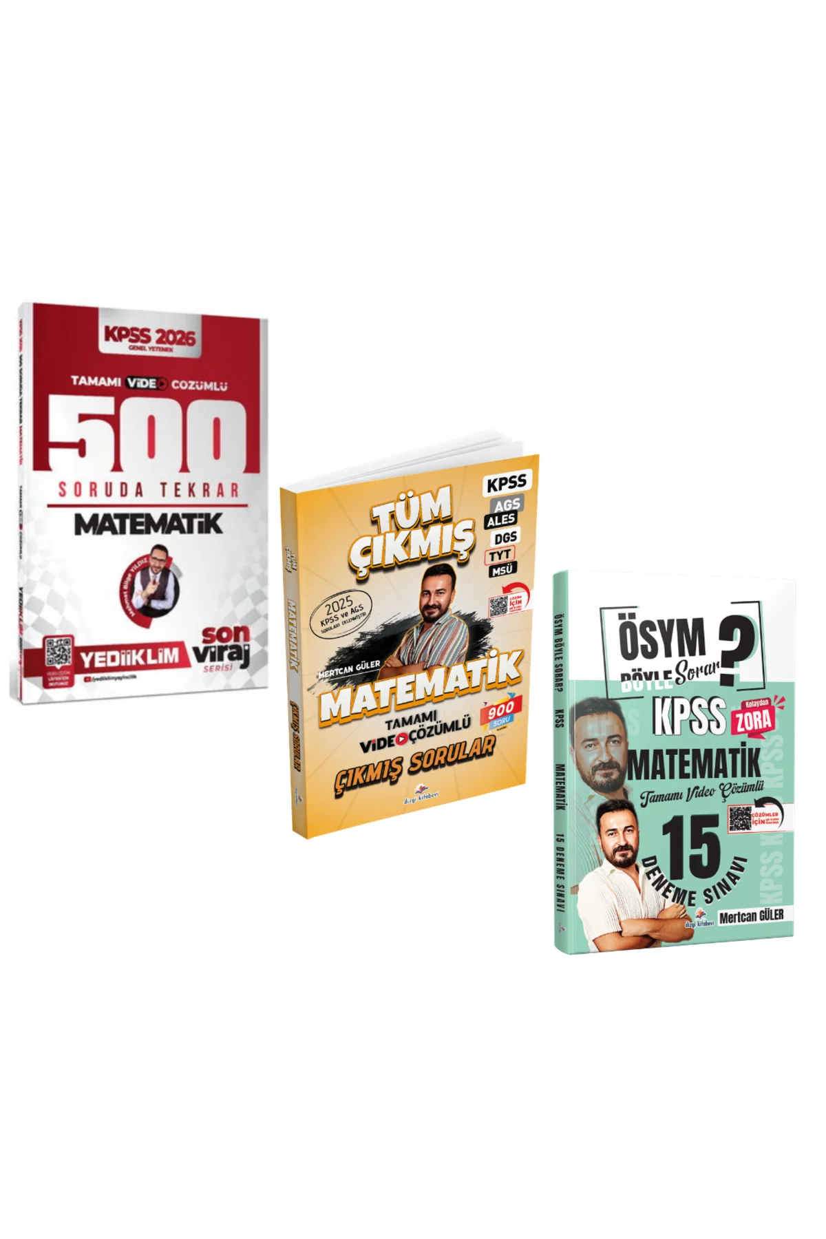 Yediiklim 2026 Kpss Matematik 500 Soruda Genel Tekrar Kampı & Dizgi Kitap KPSS Matematik Deneme & KP