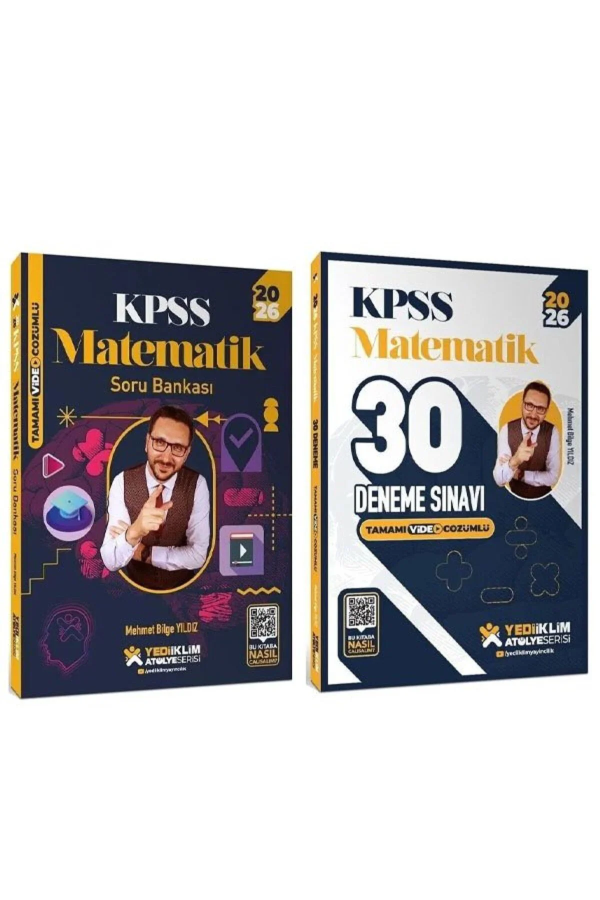 Yediiklim 2026 KPSS Matematik Soru Bankası + 30 Deneme Atölye Serisi 2 li Set Yediiklim 2026 KPSS Matematik Soru Bankası + 30 Deneme Atölye Serisi 2 li Set