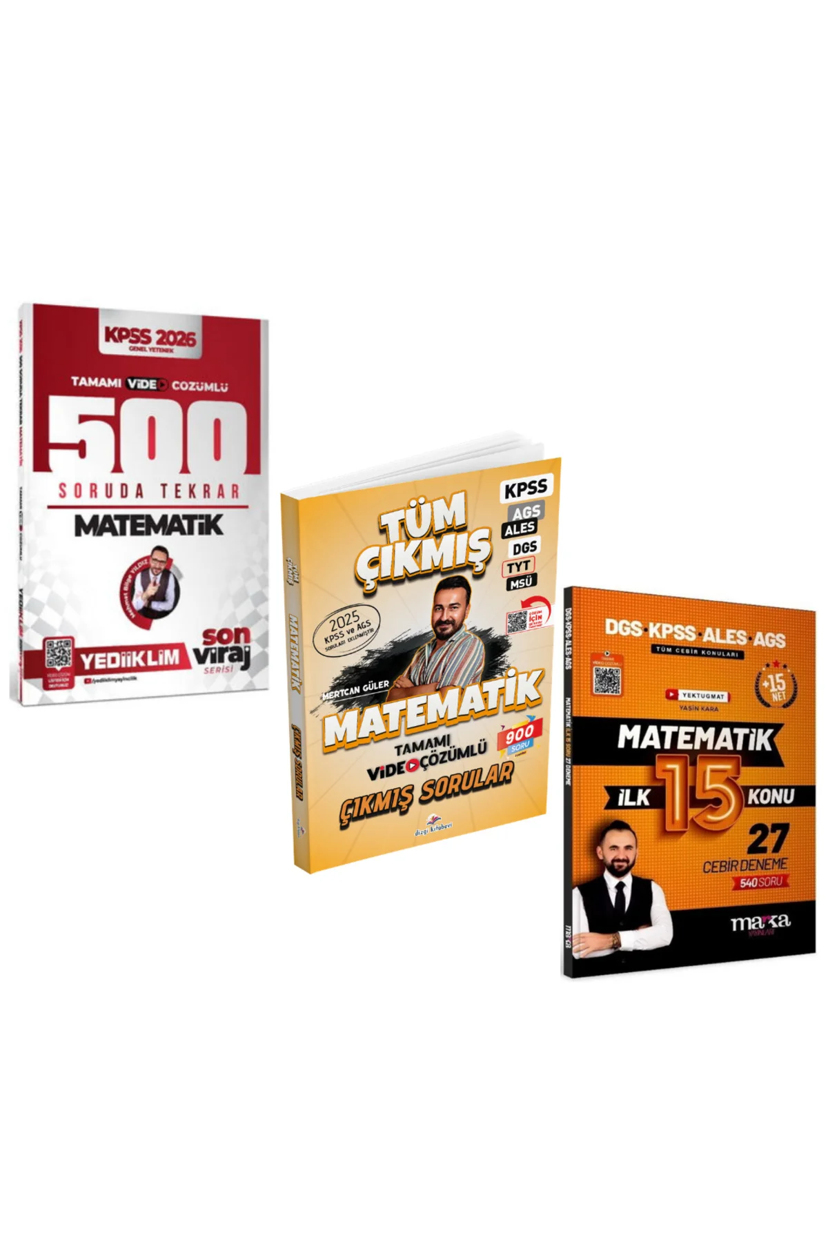Yediiklim 2026 Kpss Matematik 500 Soruda Genel Tekrar Kampı & Dizgi Kitap KPSS Matematik Çıkmış Soru