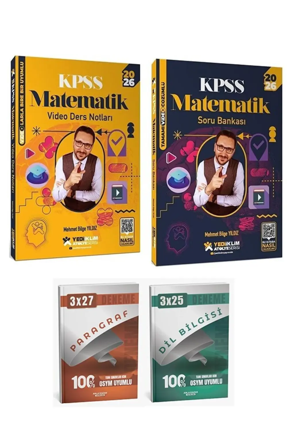 Yediiklim 2026 KPSS Matematik Atölye Video Ders Notları + Soru Ba