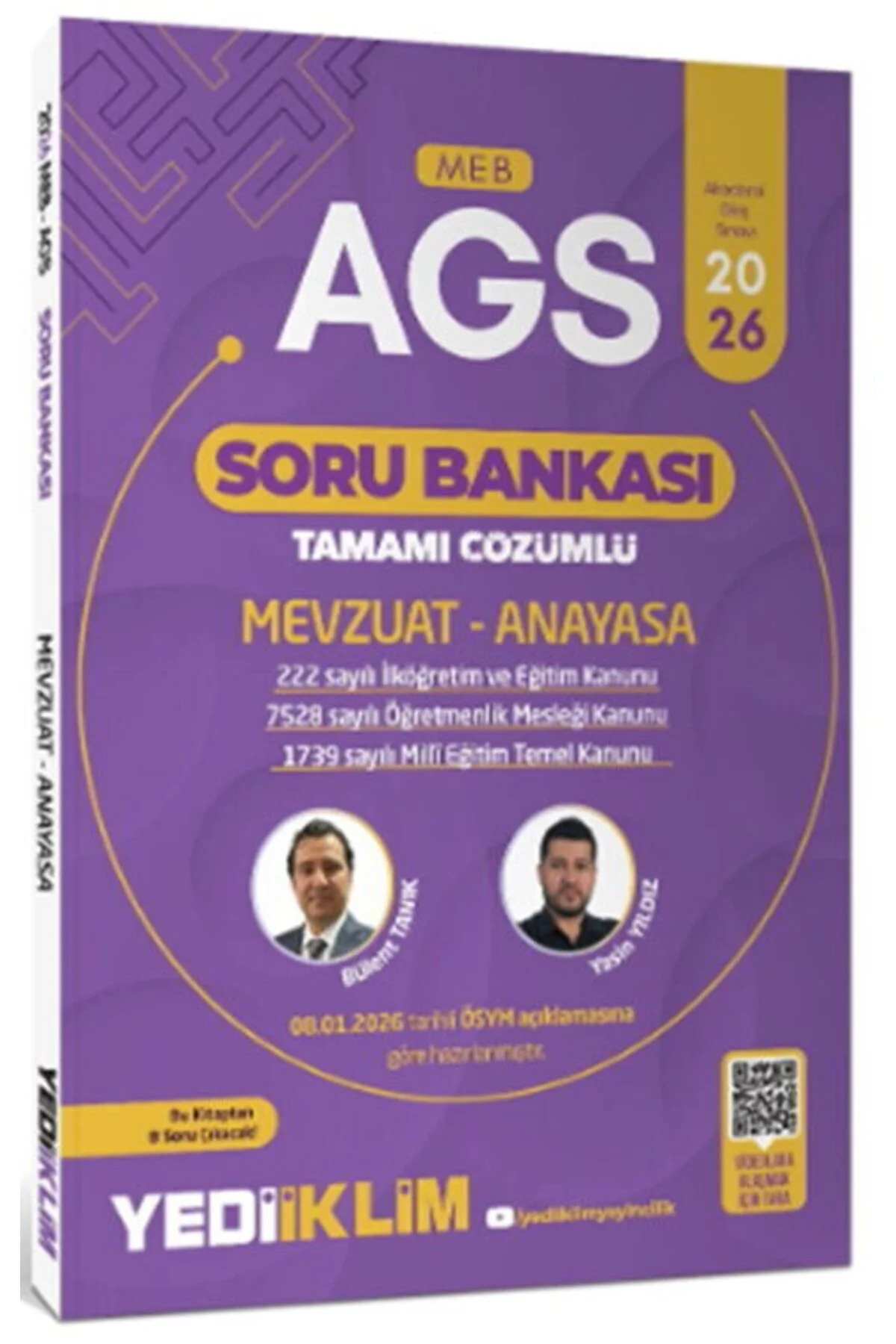 Yediiklim 2026 MEB AGS Mevzuat ve Anayasa Tamamı Çözümlü Soru Ban Yediiklim 2026 MEB AGS Mevzuat ve Anayasa Tamamı Çözümlü Soru Ban