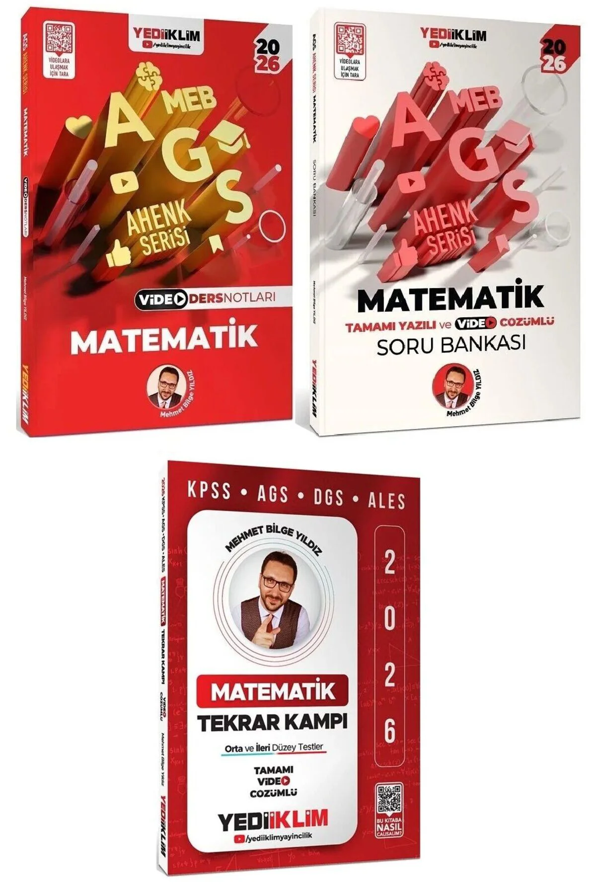 Yediiklim 2026 MEB-AGS Sayısal Yetenek-Matematik Video Ders Notla