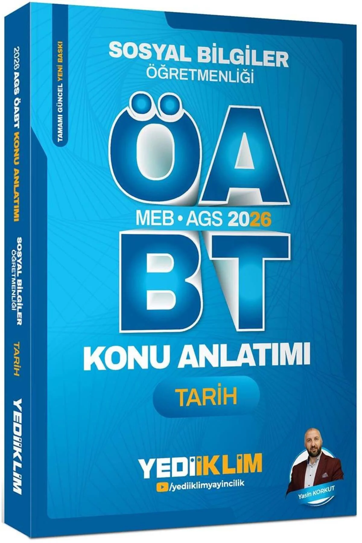 Yediiklim 2026 MEB AGS ÖABT Sosyal Bilgiler Öğretmenliği Tarih Ko
