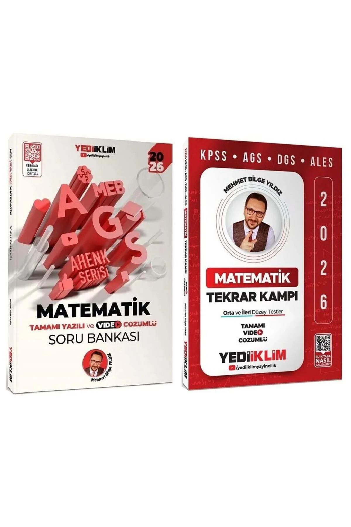 Yediiklim 2026 MEB-AGS Sayısal Yetenek-Matematik Soru Bankası + T