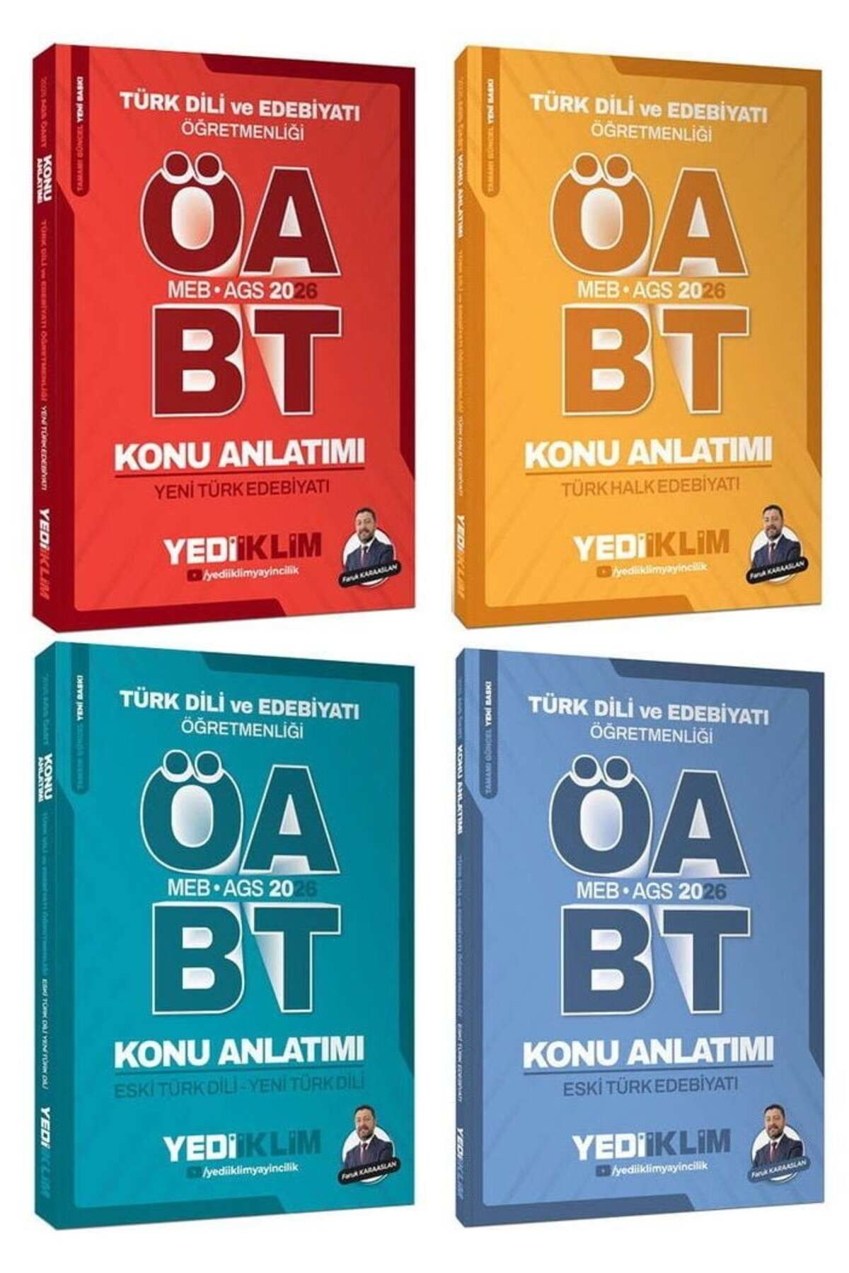 Yediiklim 2026 ÖABT MEB-AGS Türk Dili ve Edebiyatı Öğretmenliği K