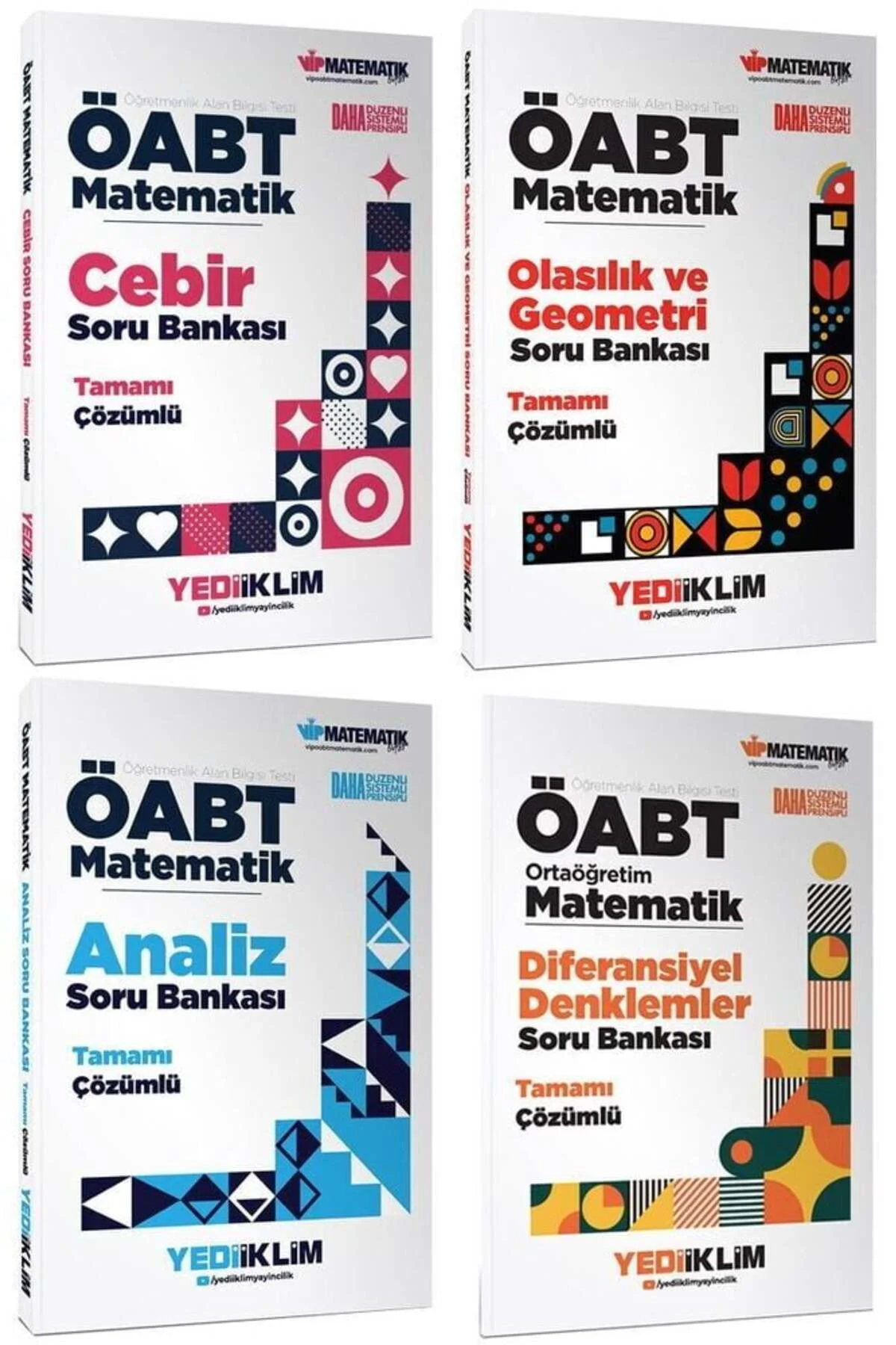 Yediiklim 2026 ÖABT MEB-AGS Lise Matematik Öğretmenliği Soru Bank