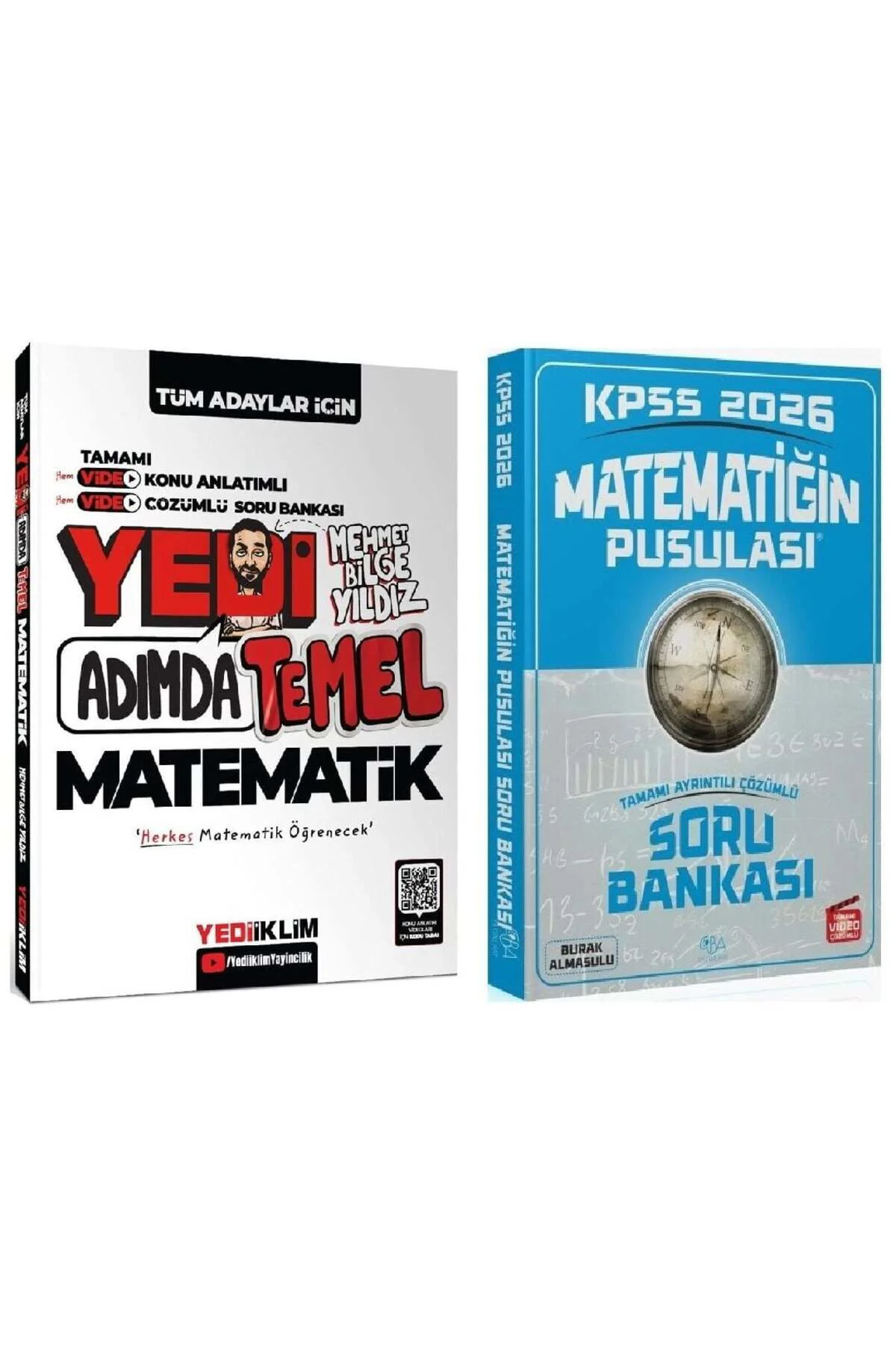 Yediiklim + CBA 2026 KPSS 7 Yedi Adımda Temel Matematik Konu Anla