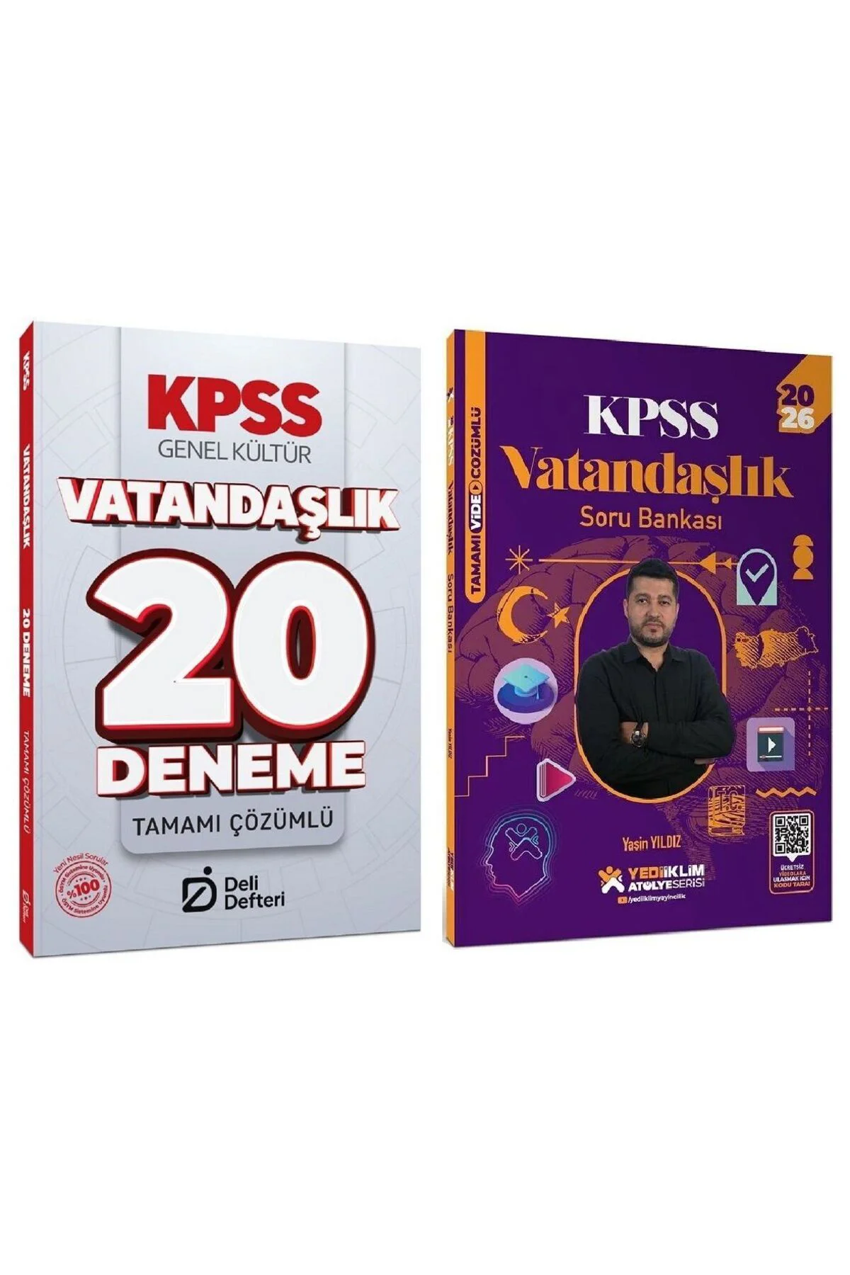 Yediiklim + Deli Defteri 2026 KPSS Vatandaşlık Atölye Soru Bankas