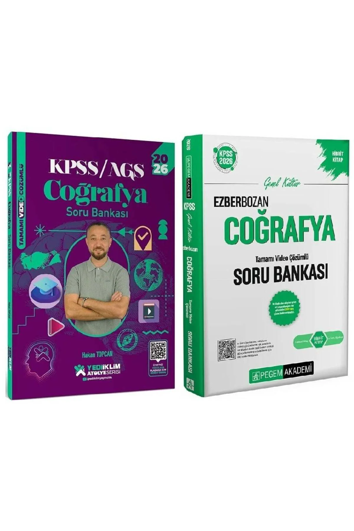 Yediiklim + İndeks 2026 KPSS Coğrafya Atölye Soru Bankası 2 li Se