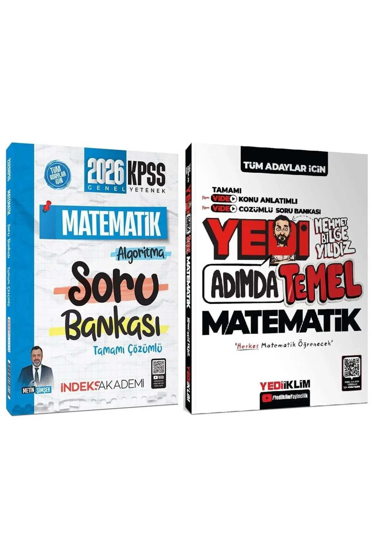 Yediiklim + İndeks 2026 KPSS 7 Yedi Adımda Temel Matematik Konu A