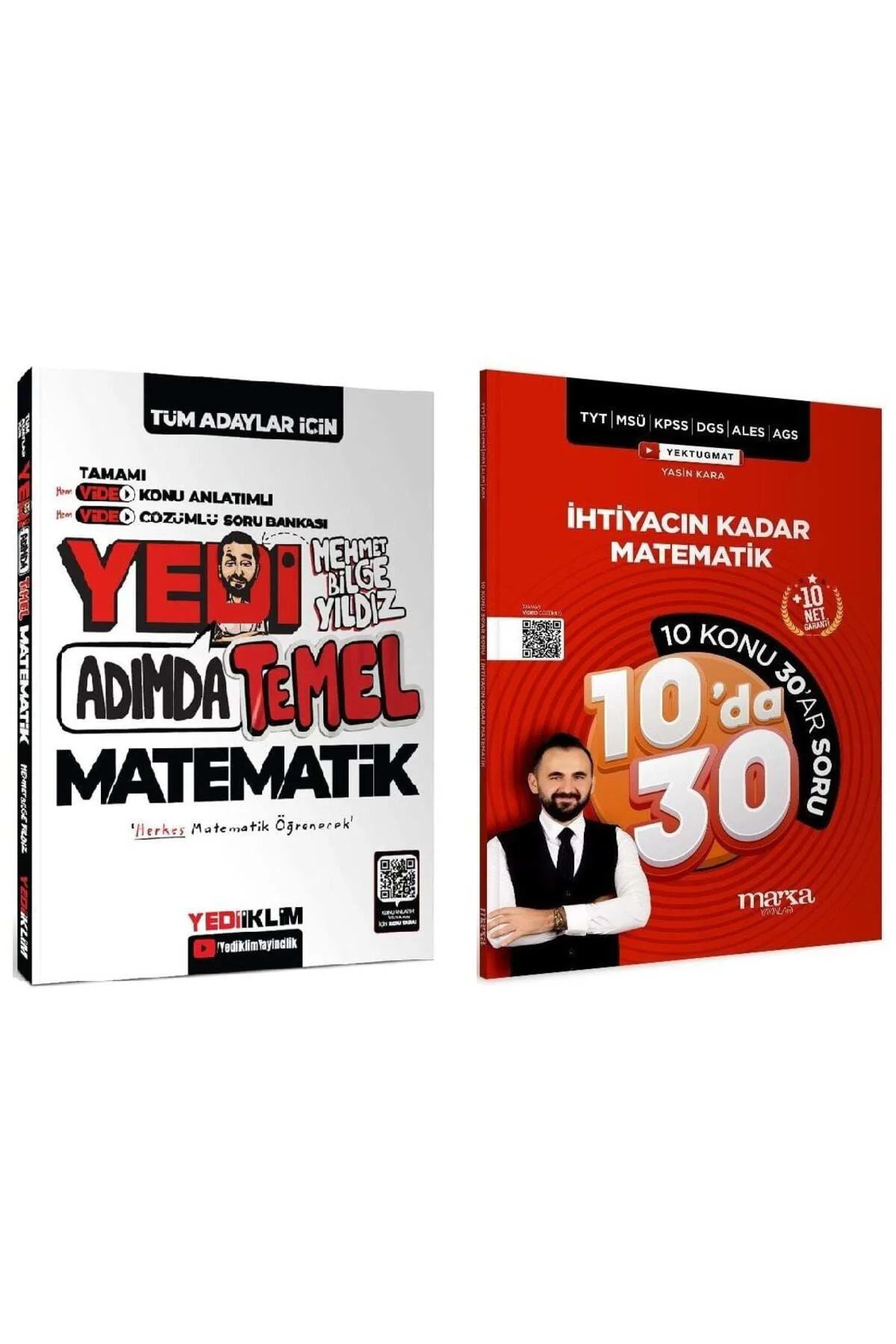 Yediiklim + Marka 2026 KPSS DGS ALES TYT 7 Yedi Adımda Temel Mate