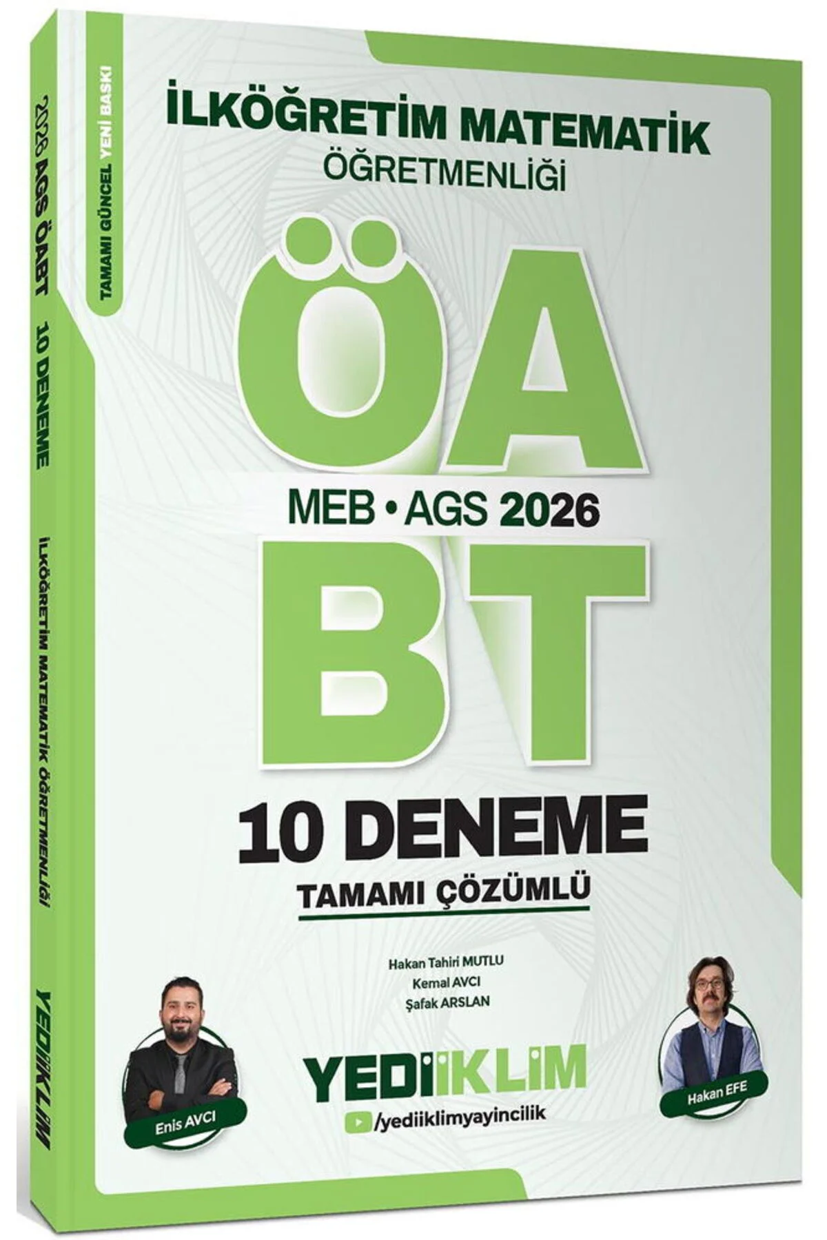 Yediiklim MEB AGS ÖABT 2026 İlköğretim Matematik Öğretmenliği Tam