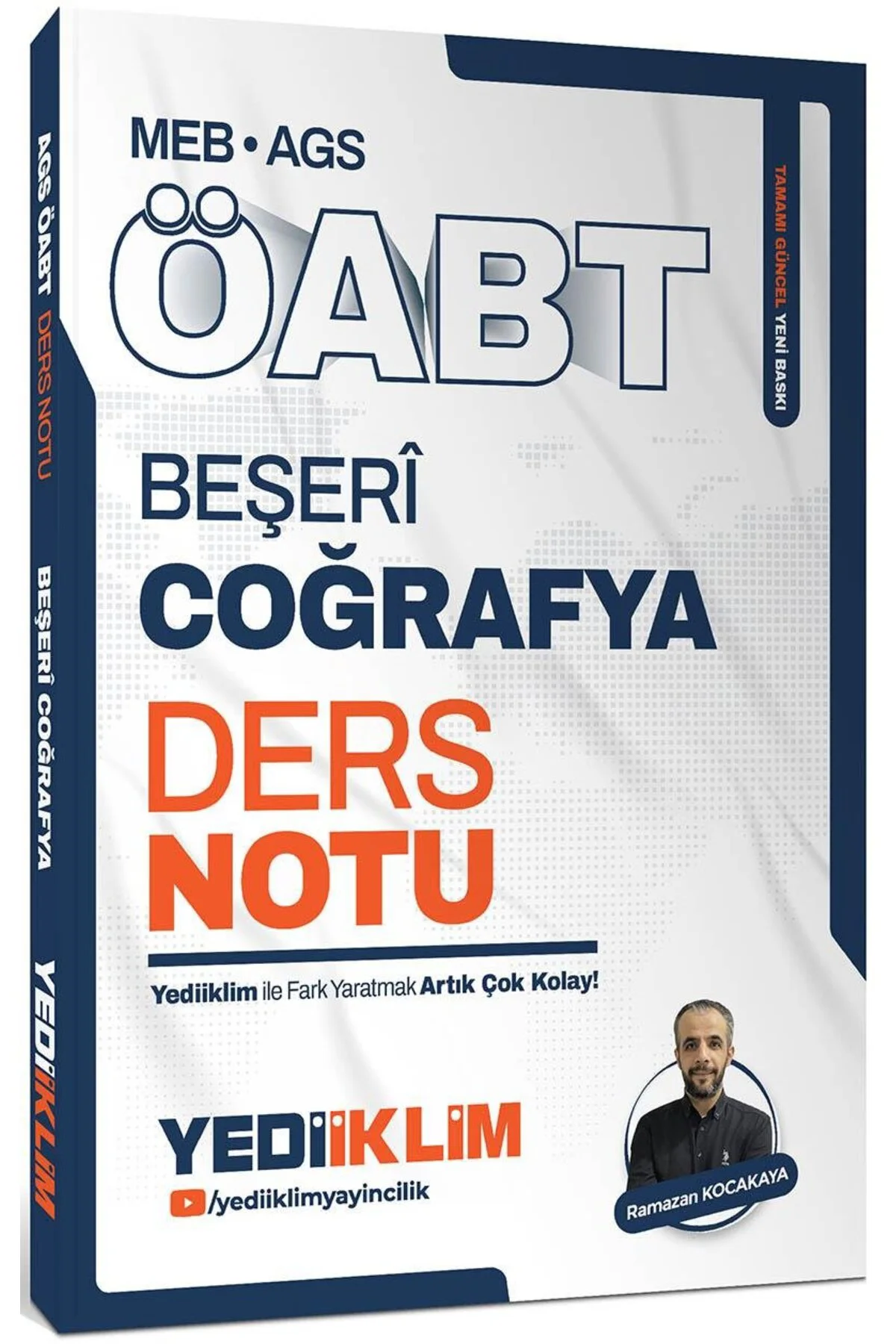 Yediiklim MEB AGS ÖABT Beşeri Coğrafya Ders Notu