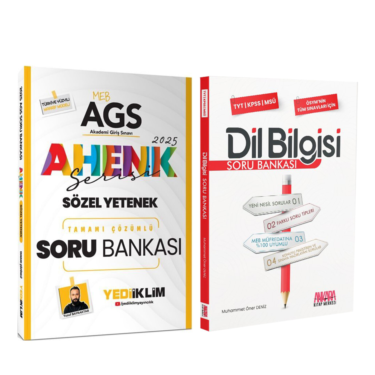 Yediiklim Yayınları 2025 MEB AGS Ahenk Serisi Sözel Yetenek ve AK