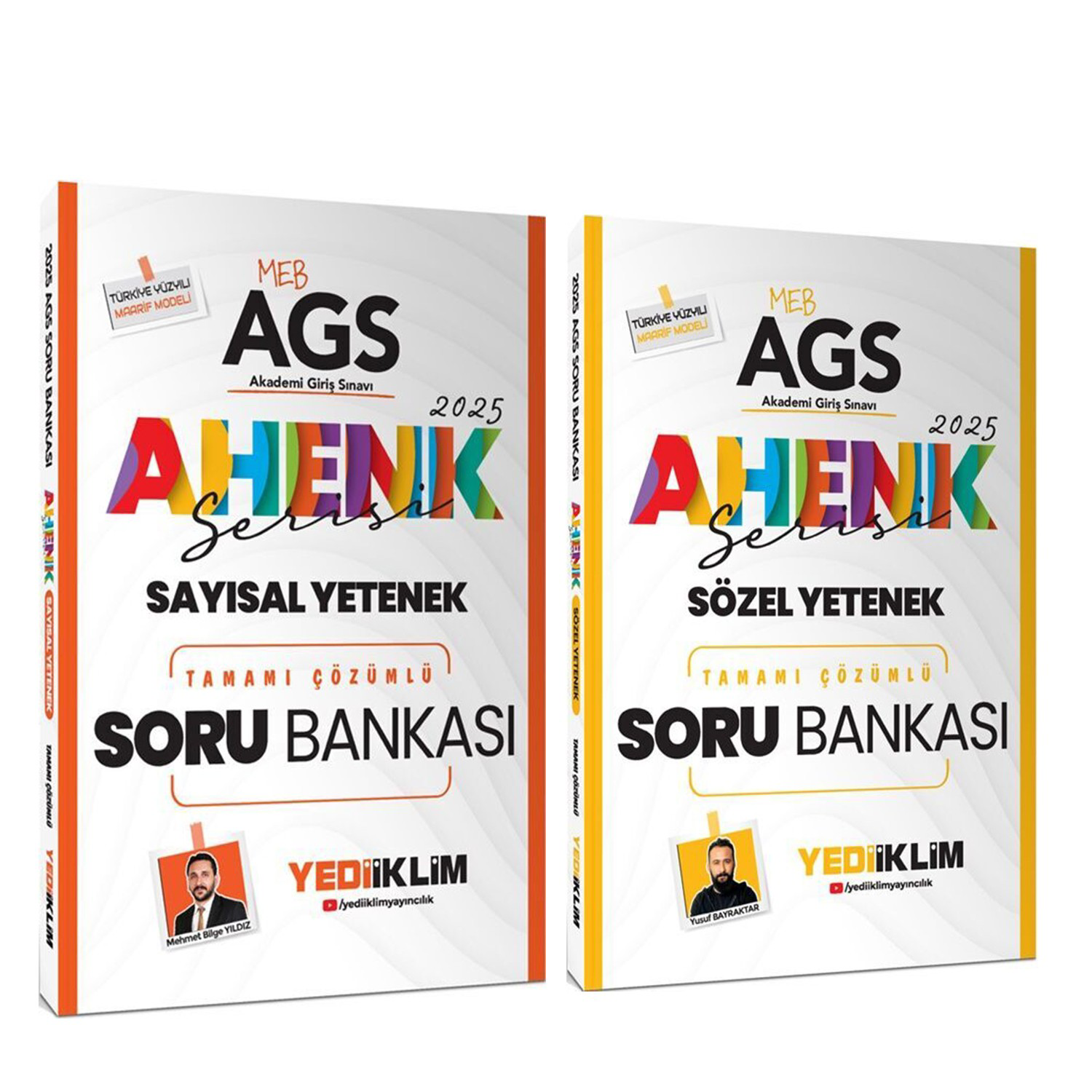 Yediiklim Yayınları 2025 MEB AGS Ahenk Serisi Sayısal ve Sözel Ye