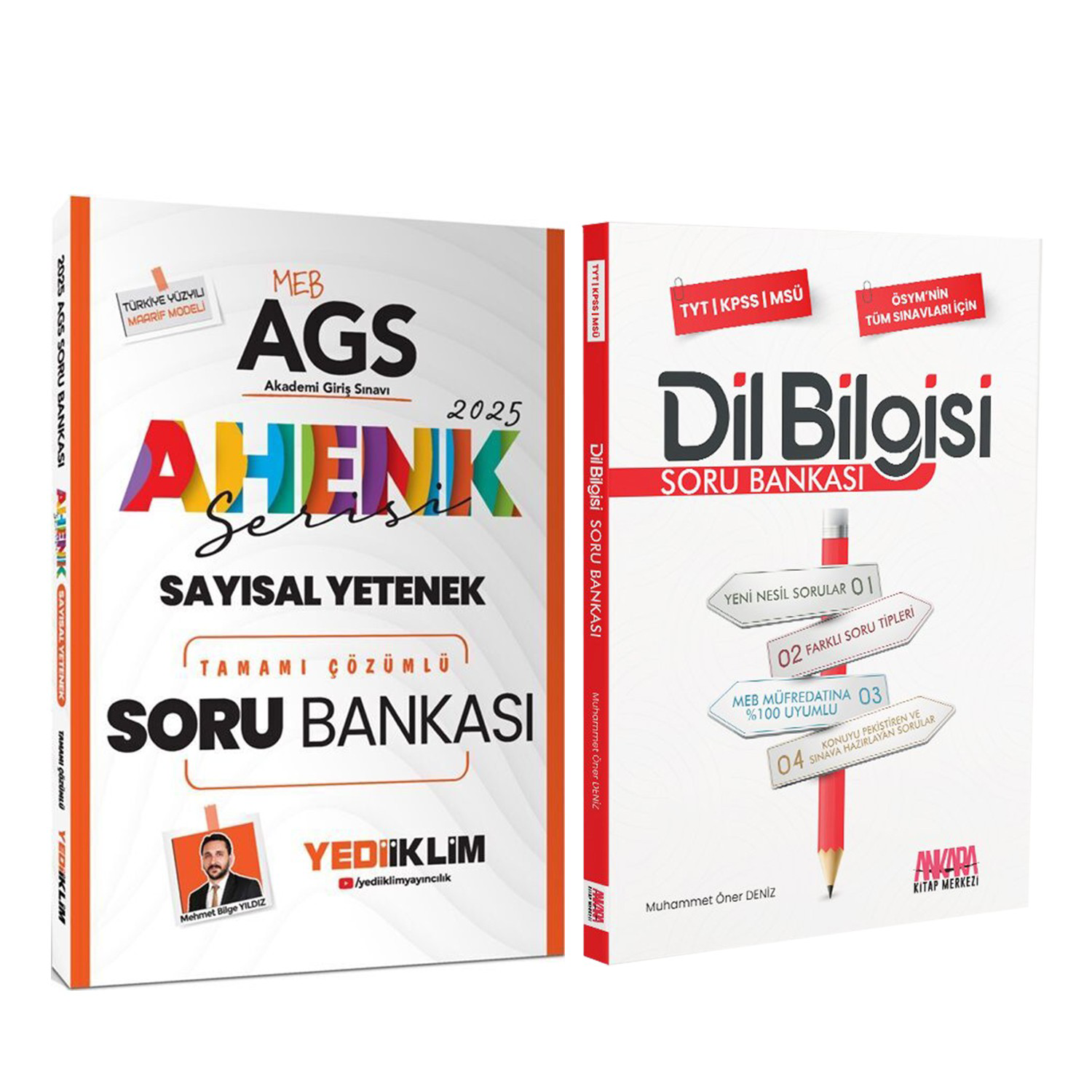 Yediiklim Yayınları 2025 MEB AGS Sayısal Yetenek Ahenk Serisi ve 