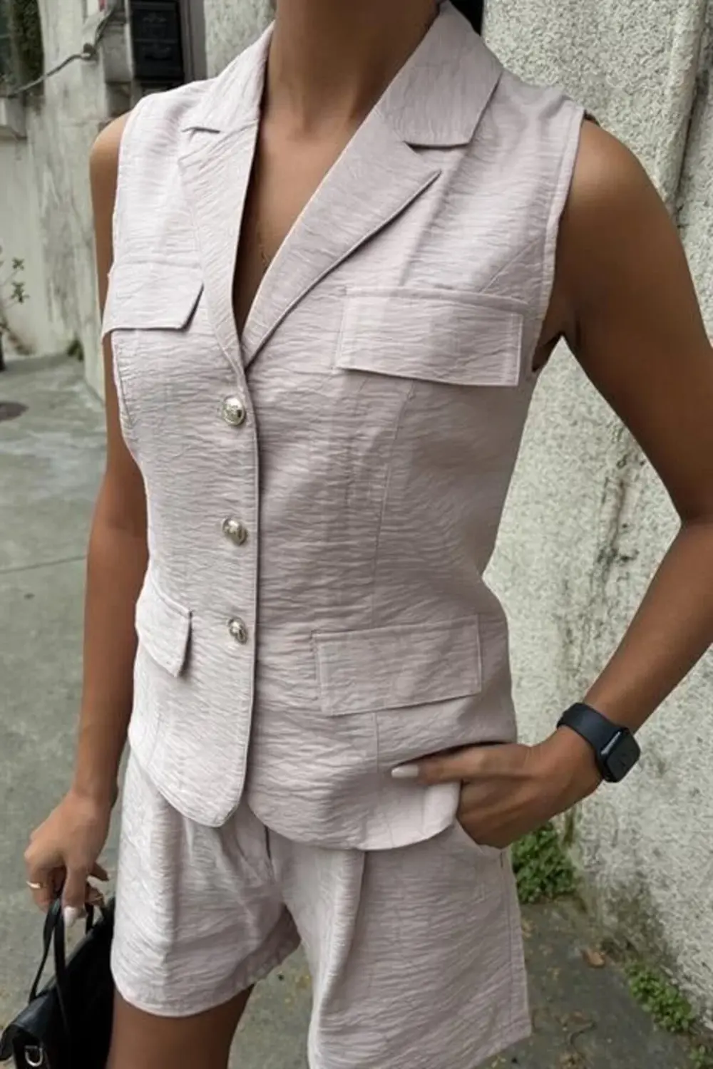 Yelek Şort Viscon Takım 10156-17