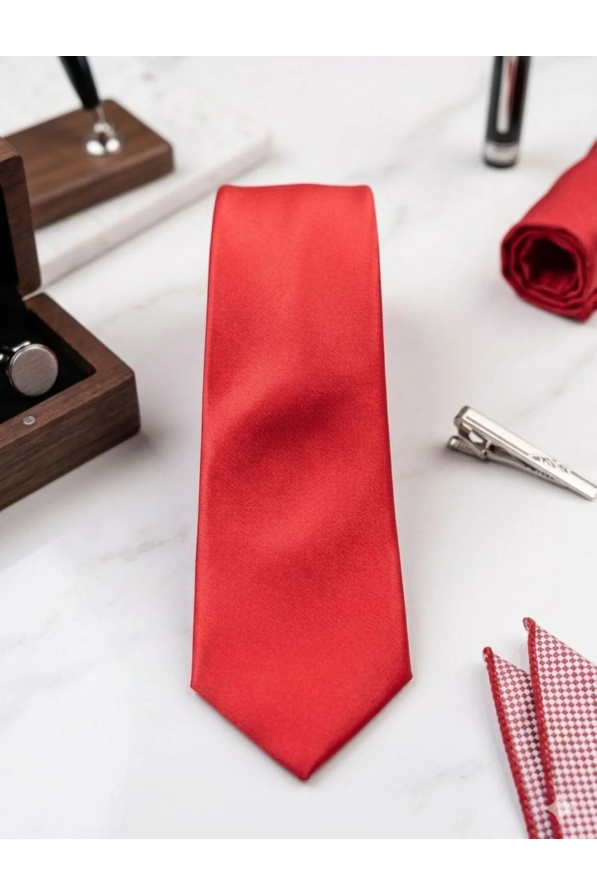 Yelekli Slim Fit Takım Elbise