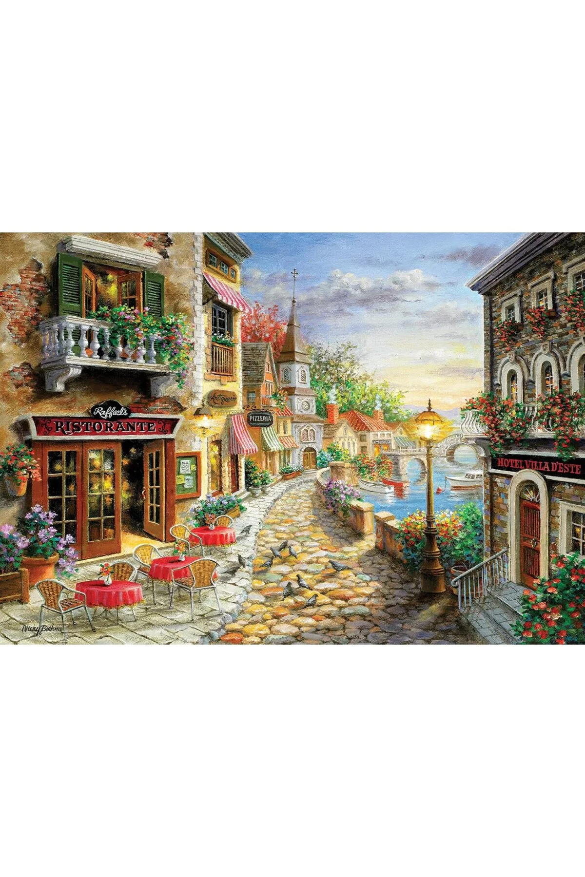 Yemeğe Davet 1000 Parça Puzzle