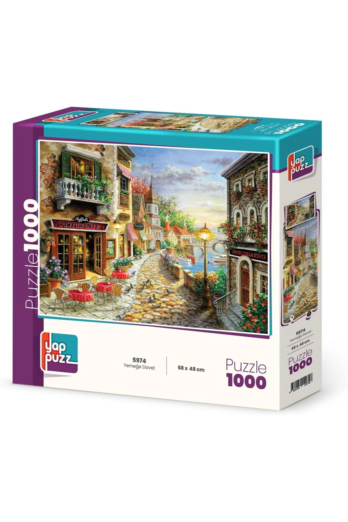 Yemeğe Davet 1000 Parça Puzzle