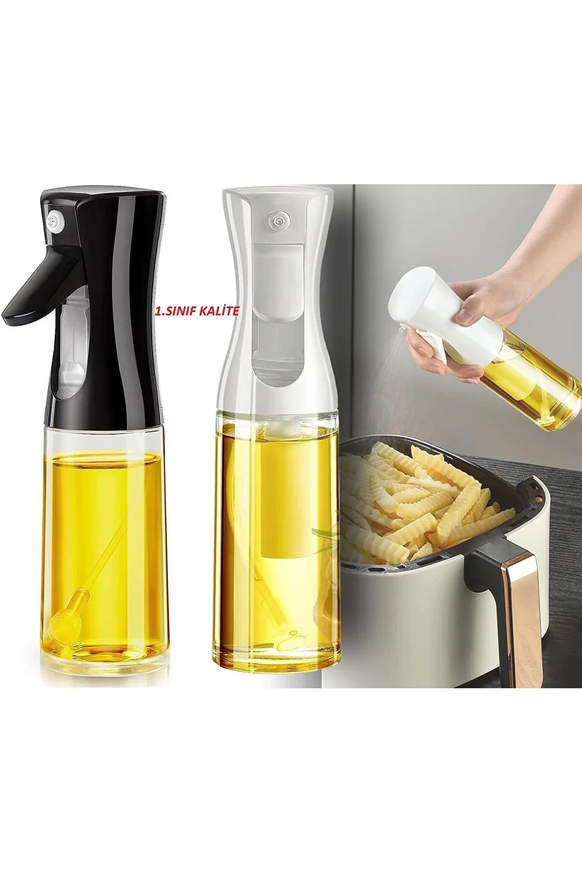 Yemeklik Yağ Spreyi Airfryer Yağdanlık Zeytinyağı Ve Limon Yağı S