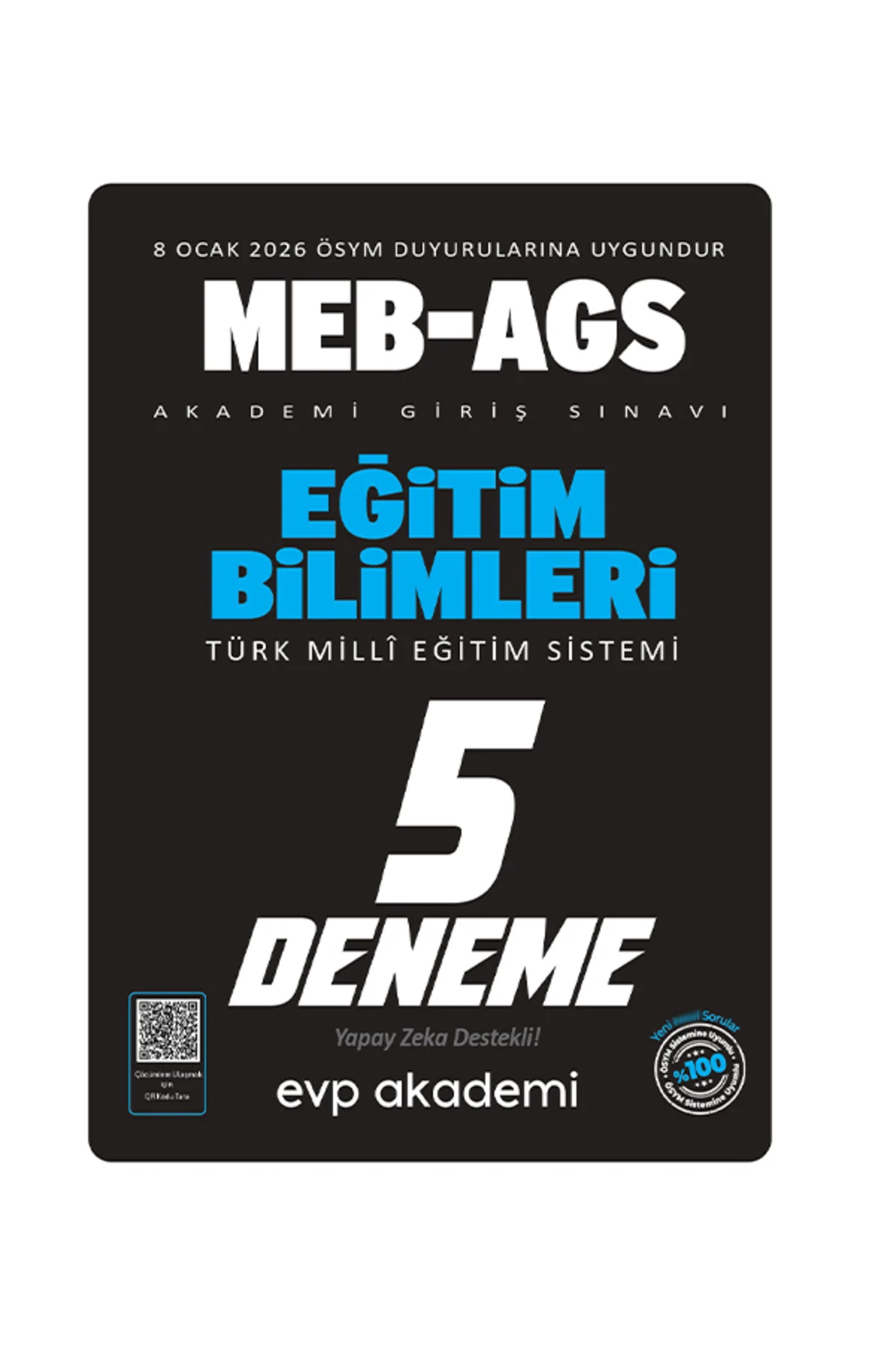 YENİ AGS - Eğitim Bilimleri ve Türk Milli Eğitim Sistemi 5 Deneme
