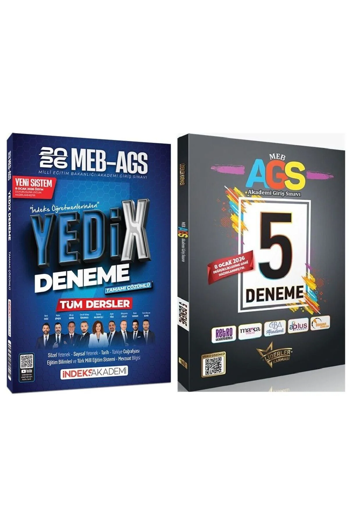 YENİ AGS - İndeks + Liderler Karması 2026 MEB-AGS Tüm Dersler Yed