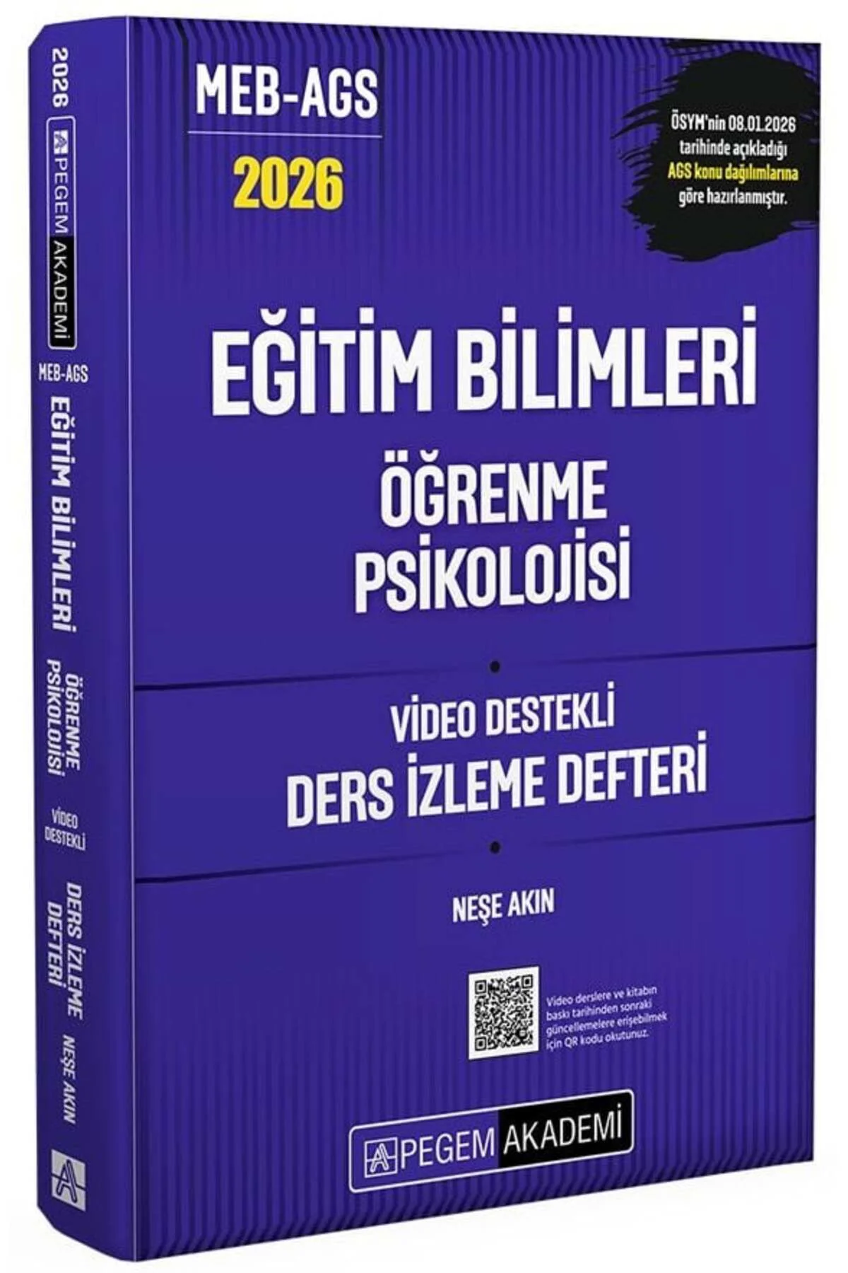 YENİ AGS - Pegem 2026 MEB-AGS Eğitim Bilimleri Öğrenme Psikolojis YENİ AGS - Pegem 2026 MEB-AGS Eğitim Bilimleri Öğrenme Psikolojis