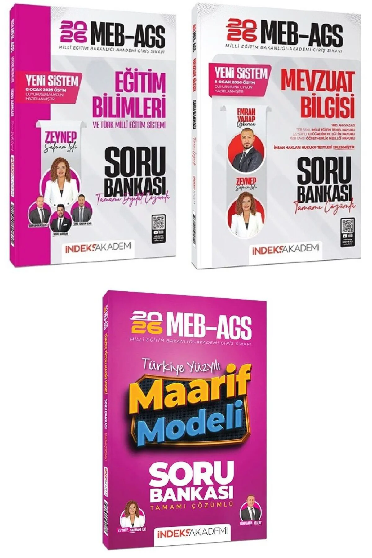 YENİ AGS SİSTEMİ - 2026 MEB-AGS Eğitim Bilimleri + Mevzuat Bilgis YENİ AGS SİSTEMİ - 2026 MEB-AGS Eğitim Bilimleri + Mevzuat Bilgis