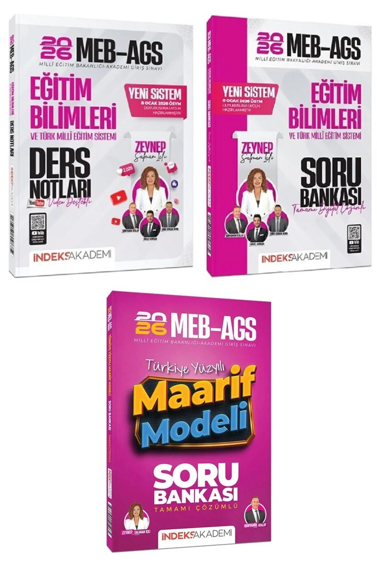 YENİ AGS SİSTEMİ - 2026 MEB-AGS Eğitim Bilimleri Video Ders Notla