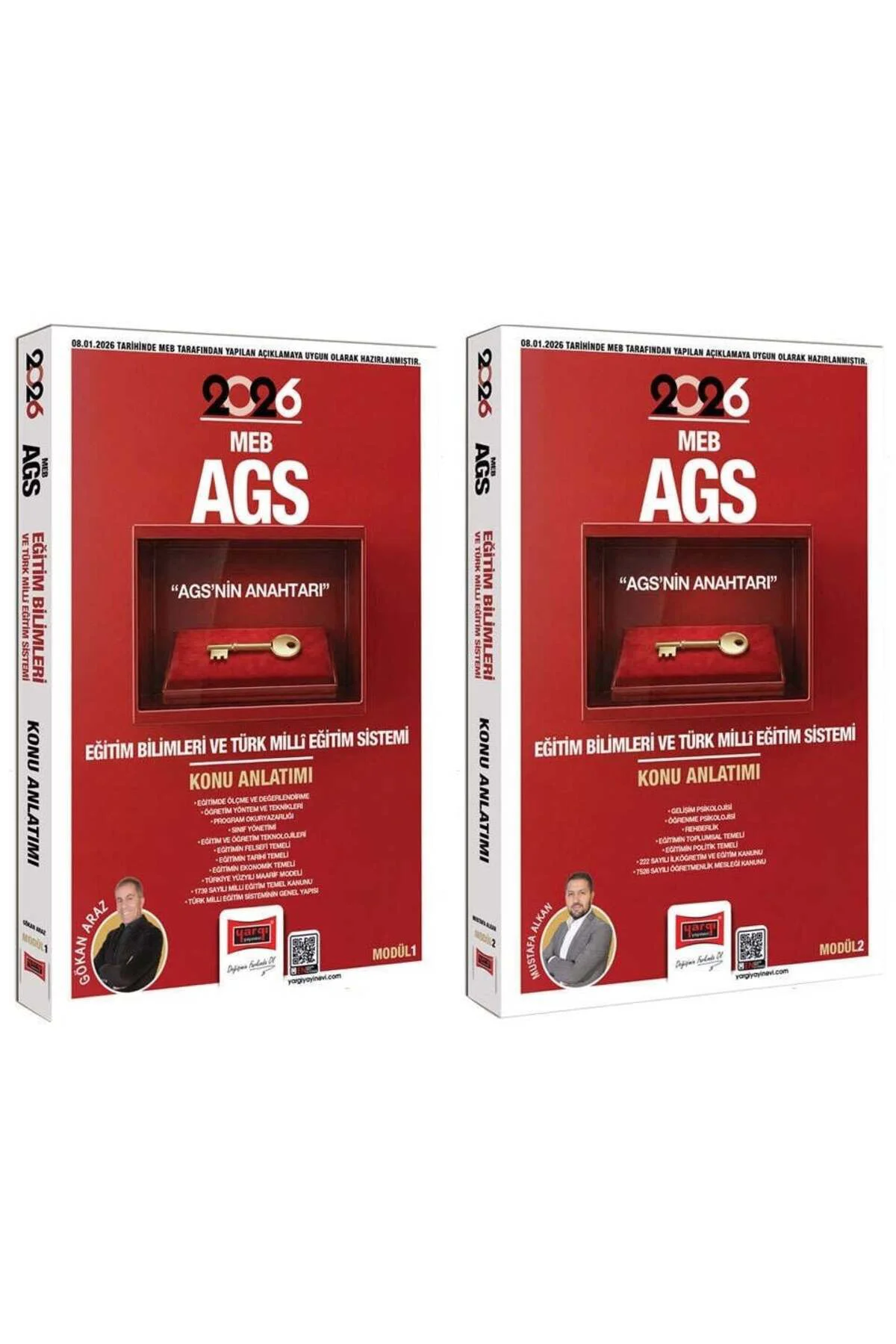 YENİ AGS - Yargı 2026 MEB-AGS nin Anahtarı Eğitim Bilimleri Türk 