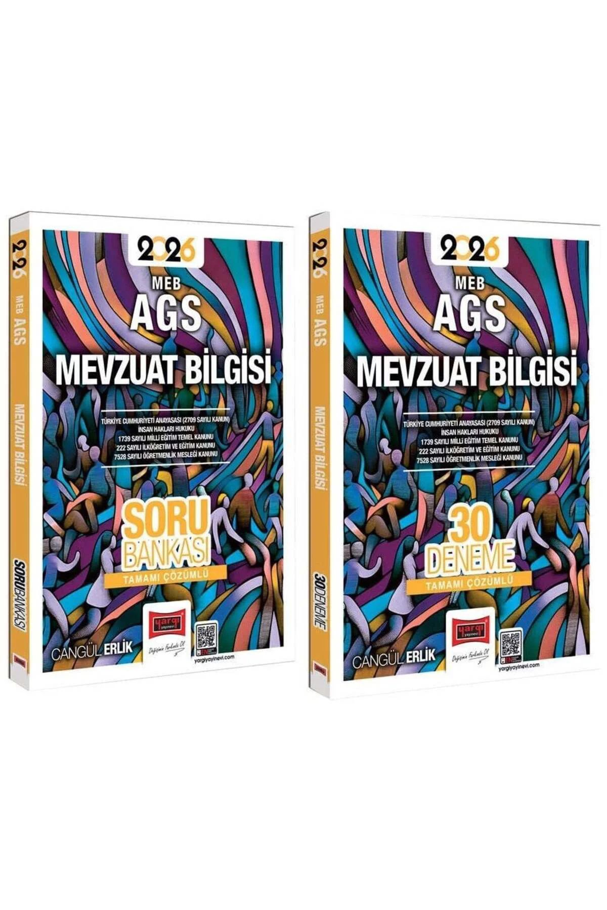 YENİ AGS - Yargı 2026 MEB-AGS Mevzuat Bilgisi Soru Bankası + 30 D