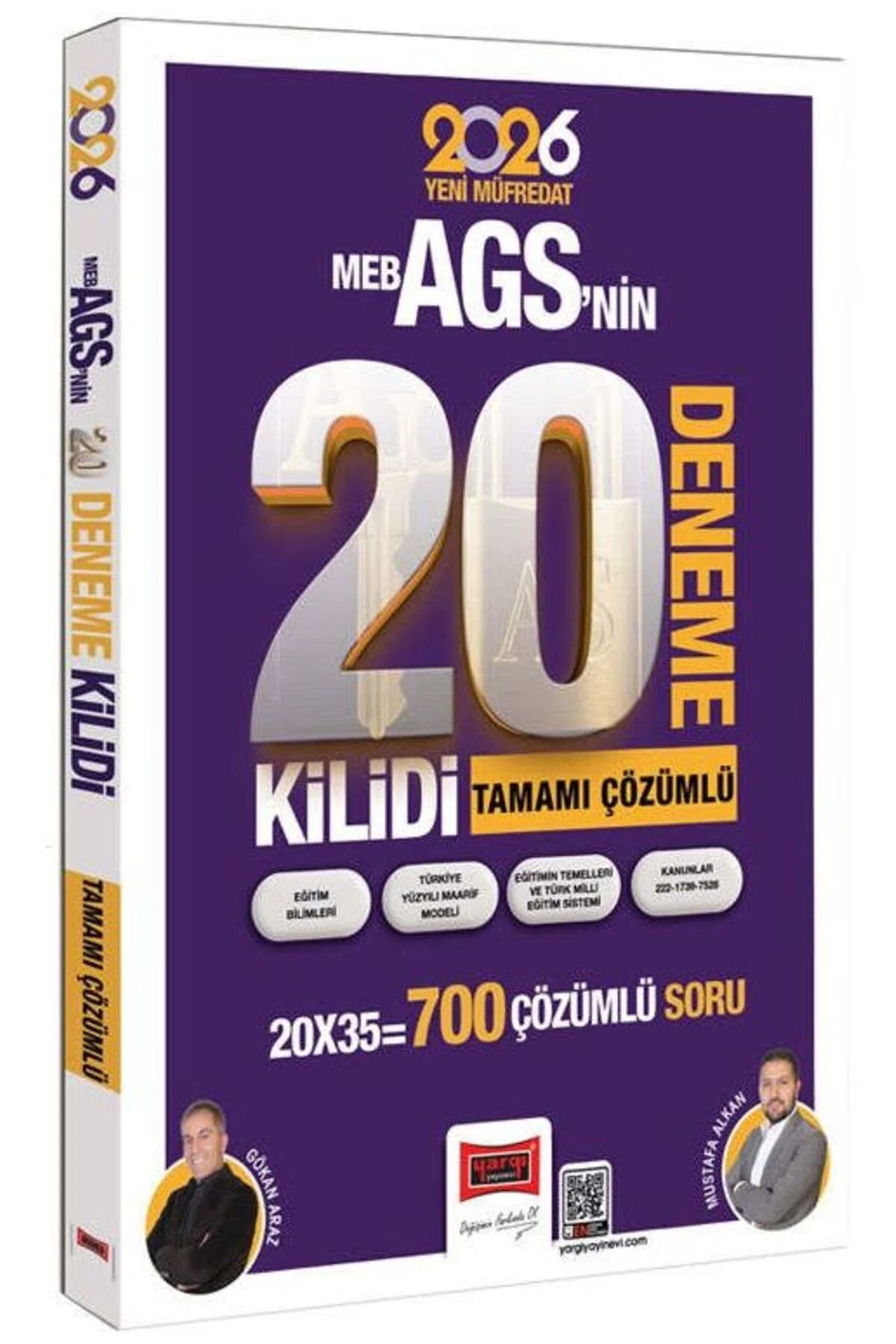 YENİ AGS - Yargı 2026 MEB-AGS Kilidi Tüm Dersler 20 Deneme Çözüml YENİ AGS - Yargı 2026 MEB-AGS Kilidi Tüm Dersler 20 Deneme Çözüml