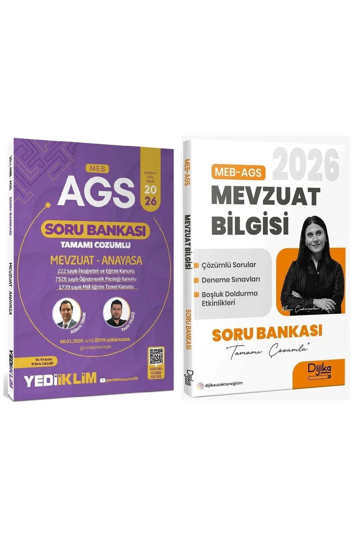 YENİ AGS - Yediiklim + Dijika 2026 MEB-AGS Mevzuat Soru Bankası 2