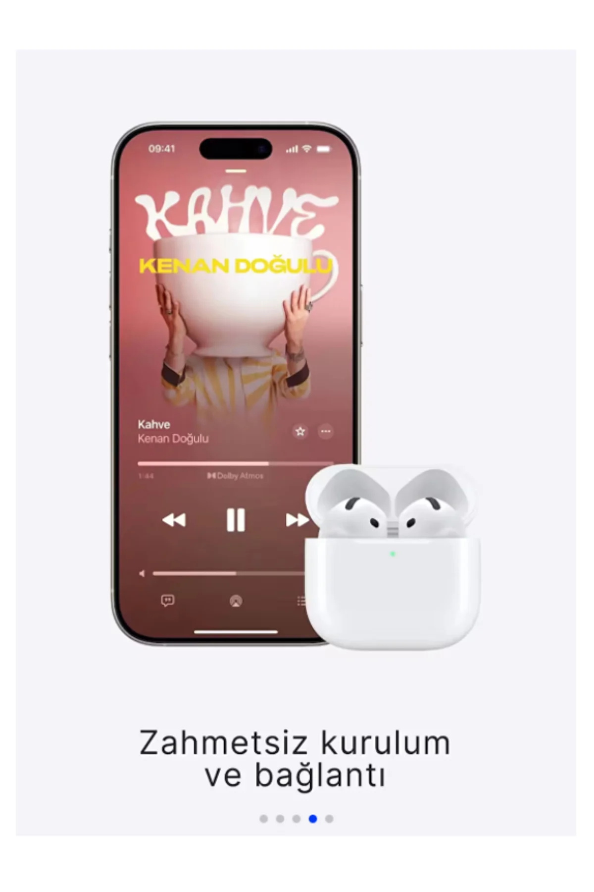 Yeni Air .pods 4.Nesil ANC özellikli Bluetooth kulak içi kulaklık