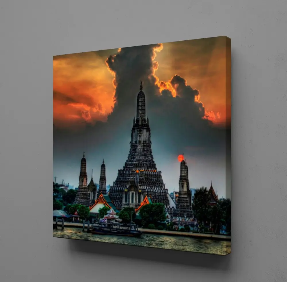 YENİ BANGKOK MANZARASI KANVAS TABLO YENİ BANGKOK MANZARASI KANVAS TABLO