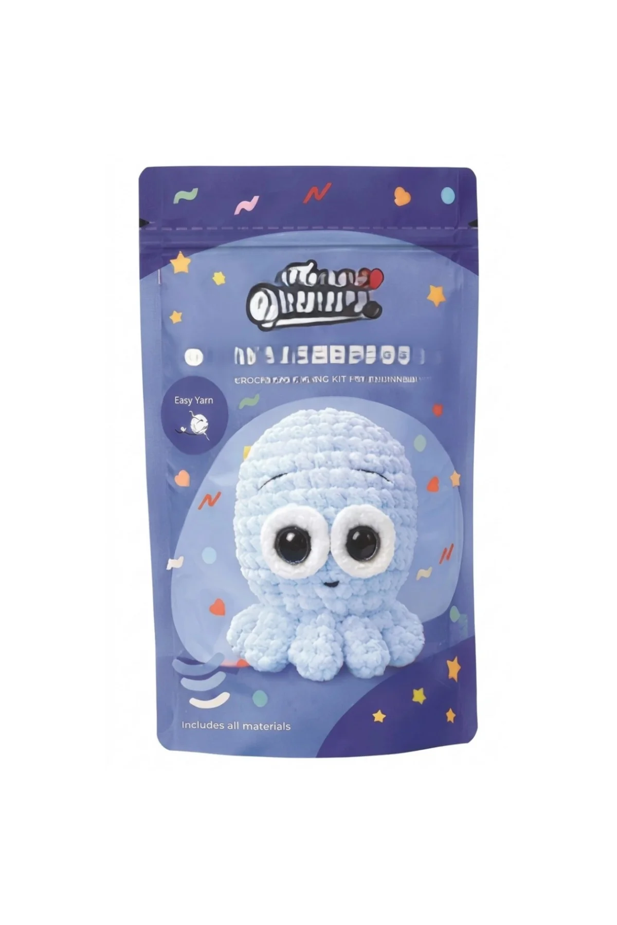 Yeni Başlayanlar İçin Ahtapot Amigurumi Örgü Kiti