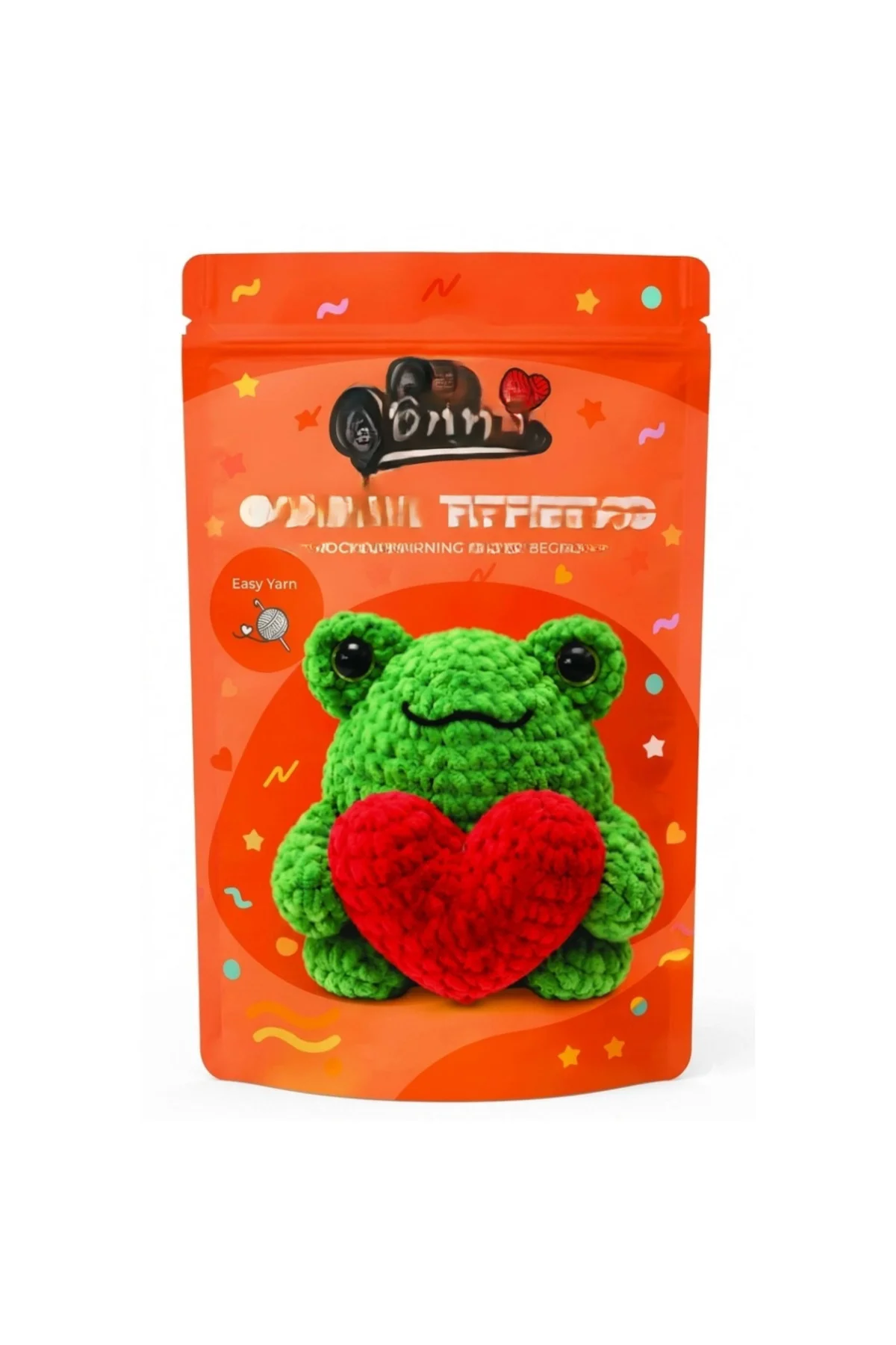 Yeni Başlayanlar İçin Kurbağa Amigurumi Örgü Kiti