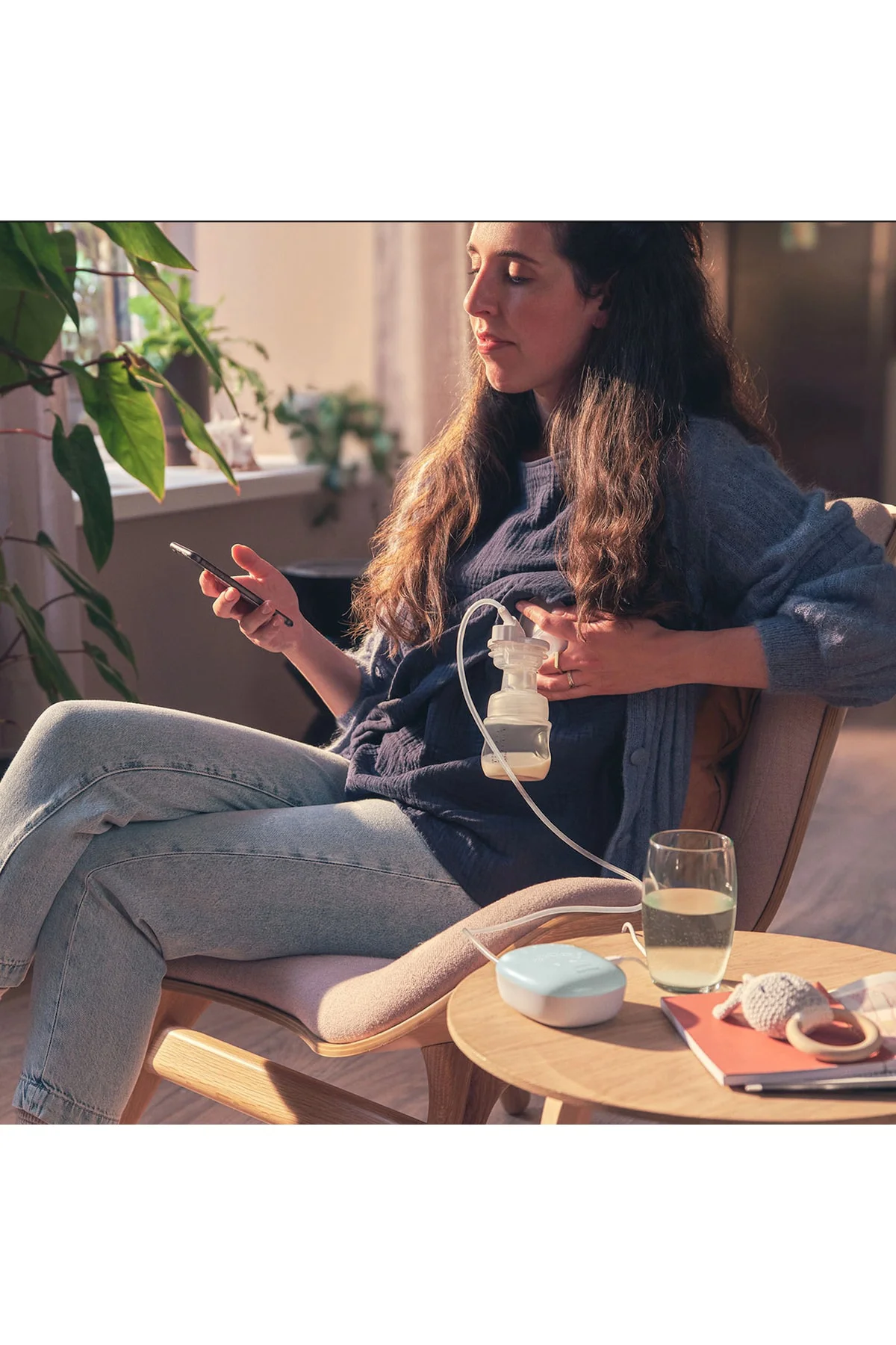 Yeni Essentials Tekli Elektrikli Göğüs Pompası Scf323/11 Mommysla