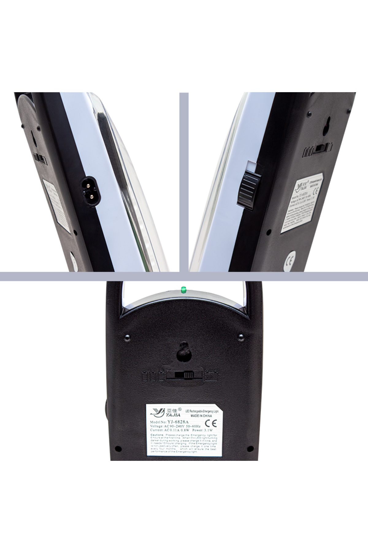 Yeni Estevia Dp 62 Smd Ledli Şarjli Işildak Yj-6828A (4172) Compa