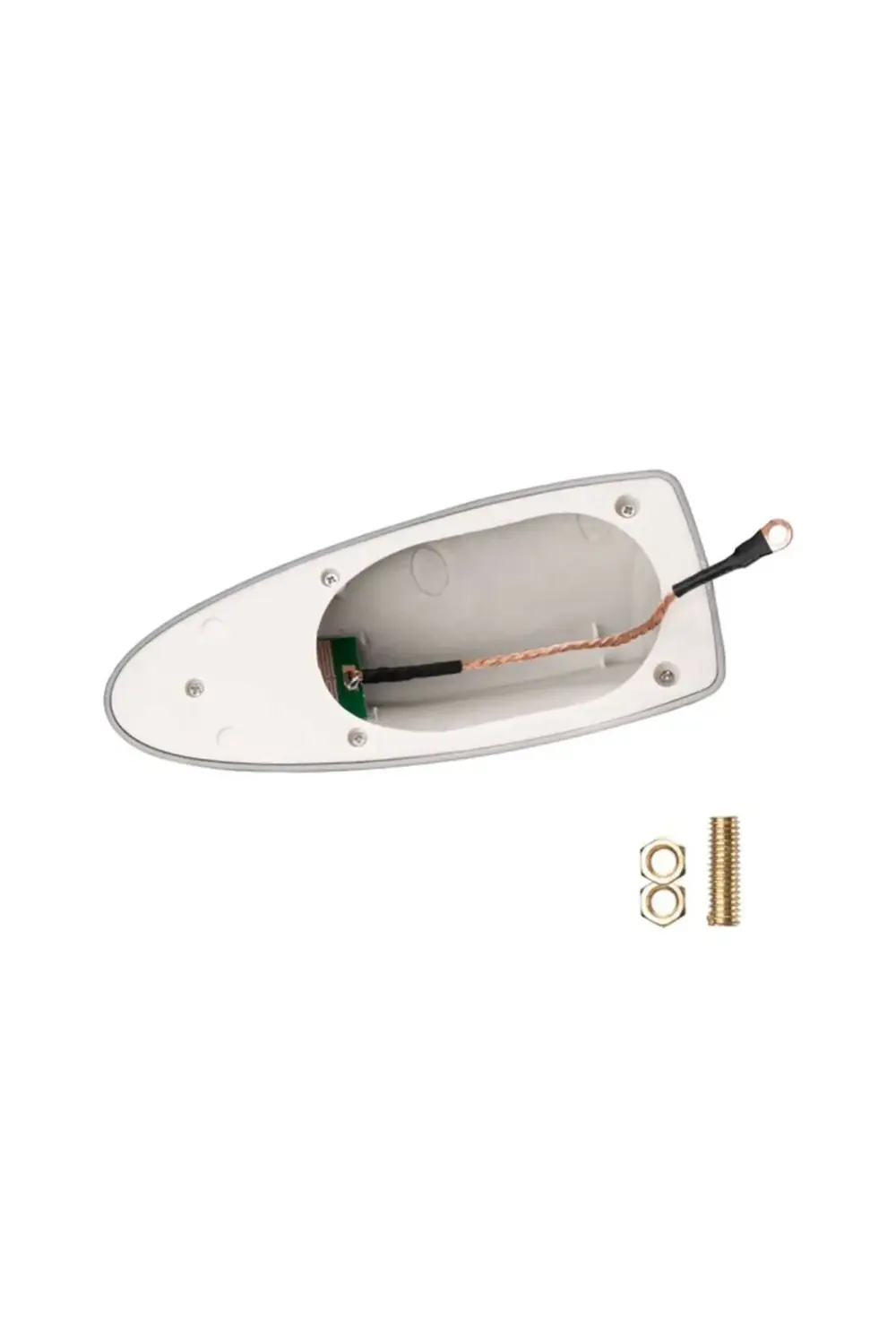 Yeni Estevia Dp Jaws Balina Suv-Jeep-Ticari Siyah-Beyaz Oto Anten