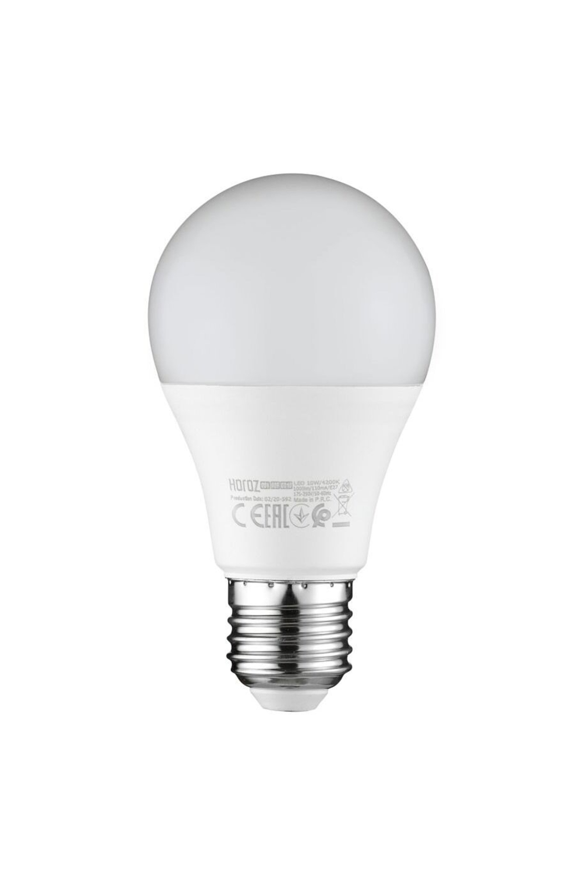 Yeni Estevia Xdn Horoz Electric Premier-9  9 Watt E27 8400K Beyaz Led Ampul Company