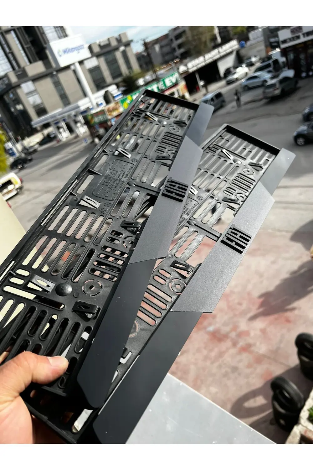 YENİ FİAT LOGOLU Mat Pleksi Plakalık