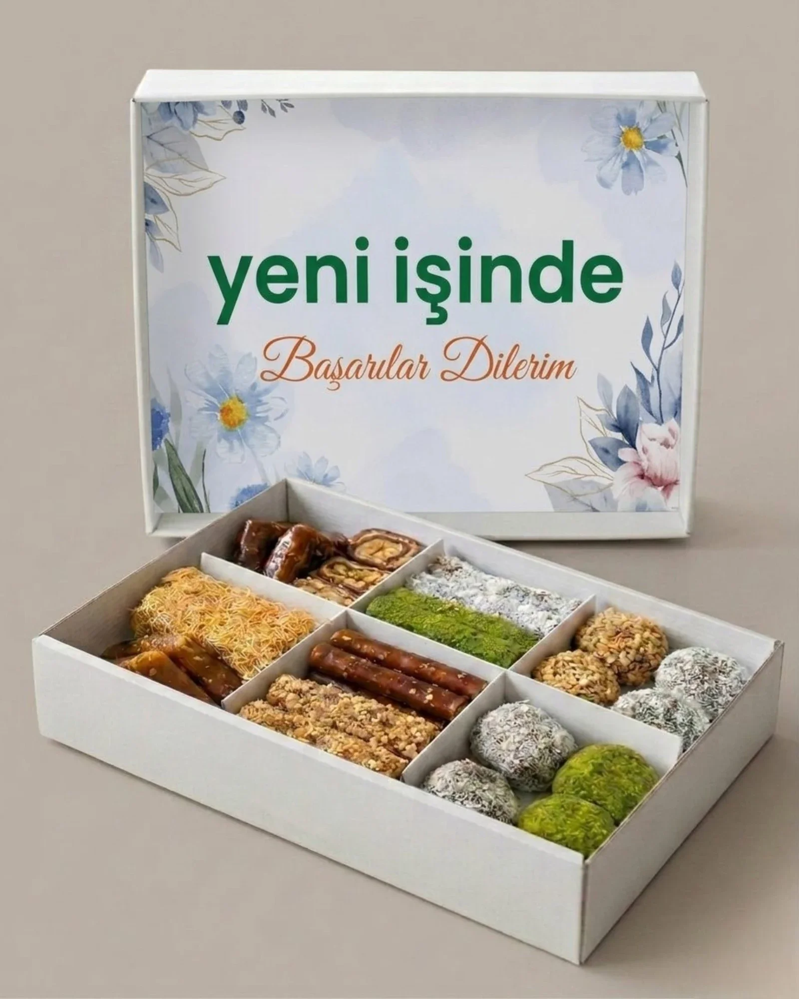 Yeni İşinde Başarılar Dilerim Hediyelik Tatlı Paketi