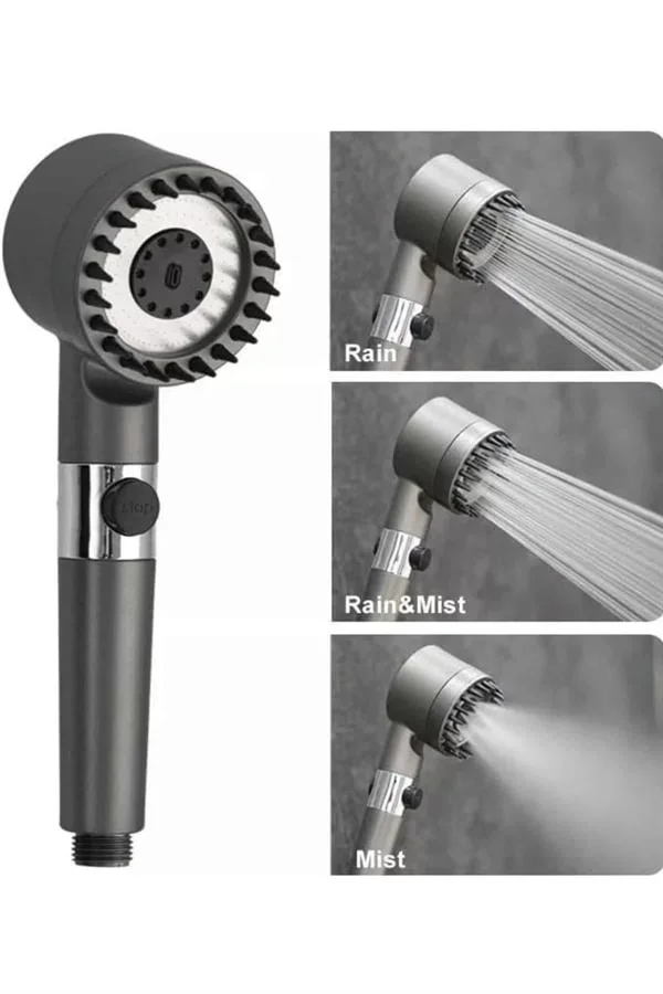Yeni Masaj Etkili Nesil Filtreli  Duş Başlığı Fıskiyesi Duş Banyo
