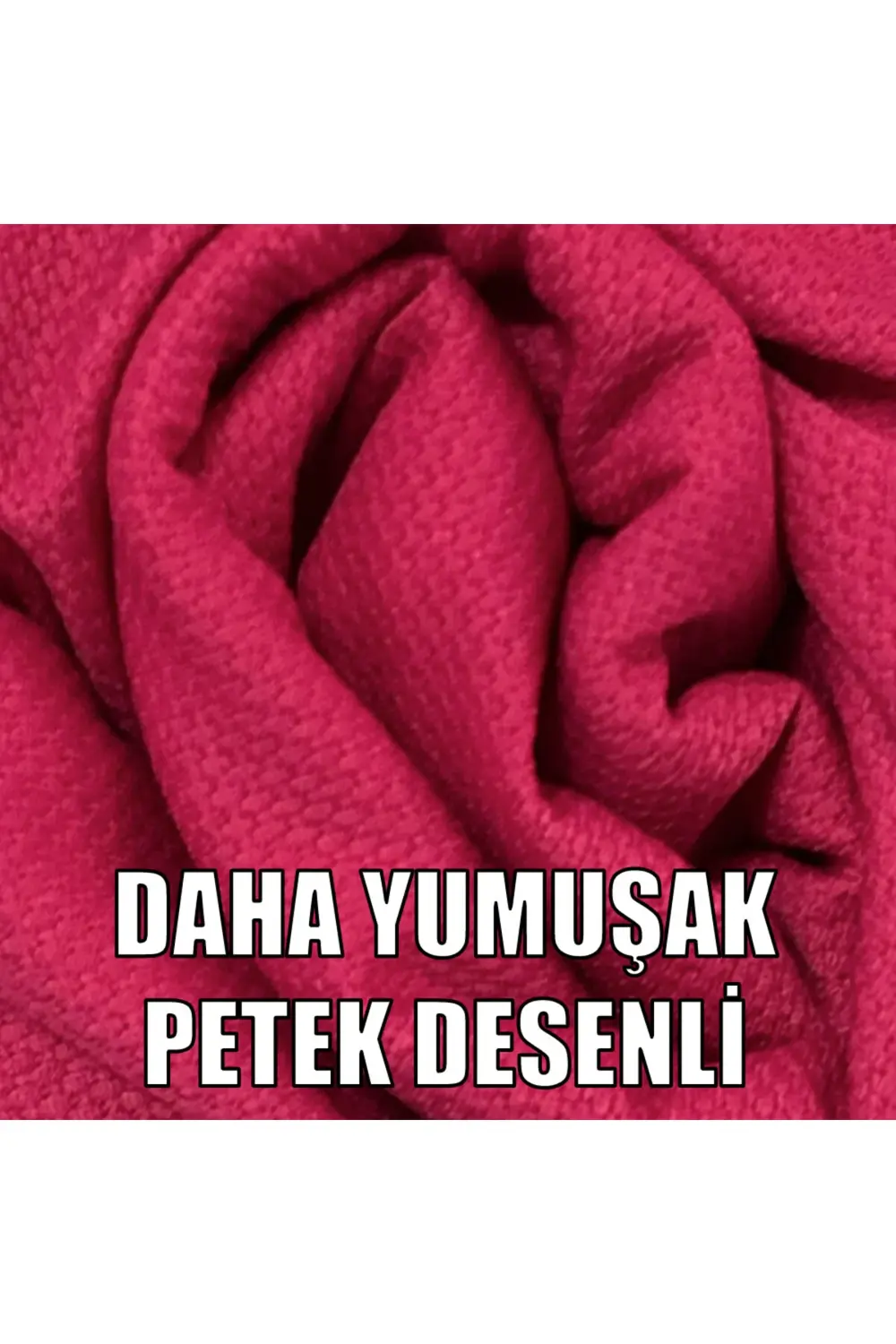 YENİ MİKRO PETEK KUMAŞ ÜÇLÜ KOLTUK & ÇEKYAT KOLTUK KILIFI ARKASI