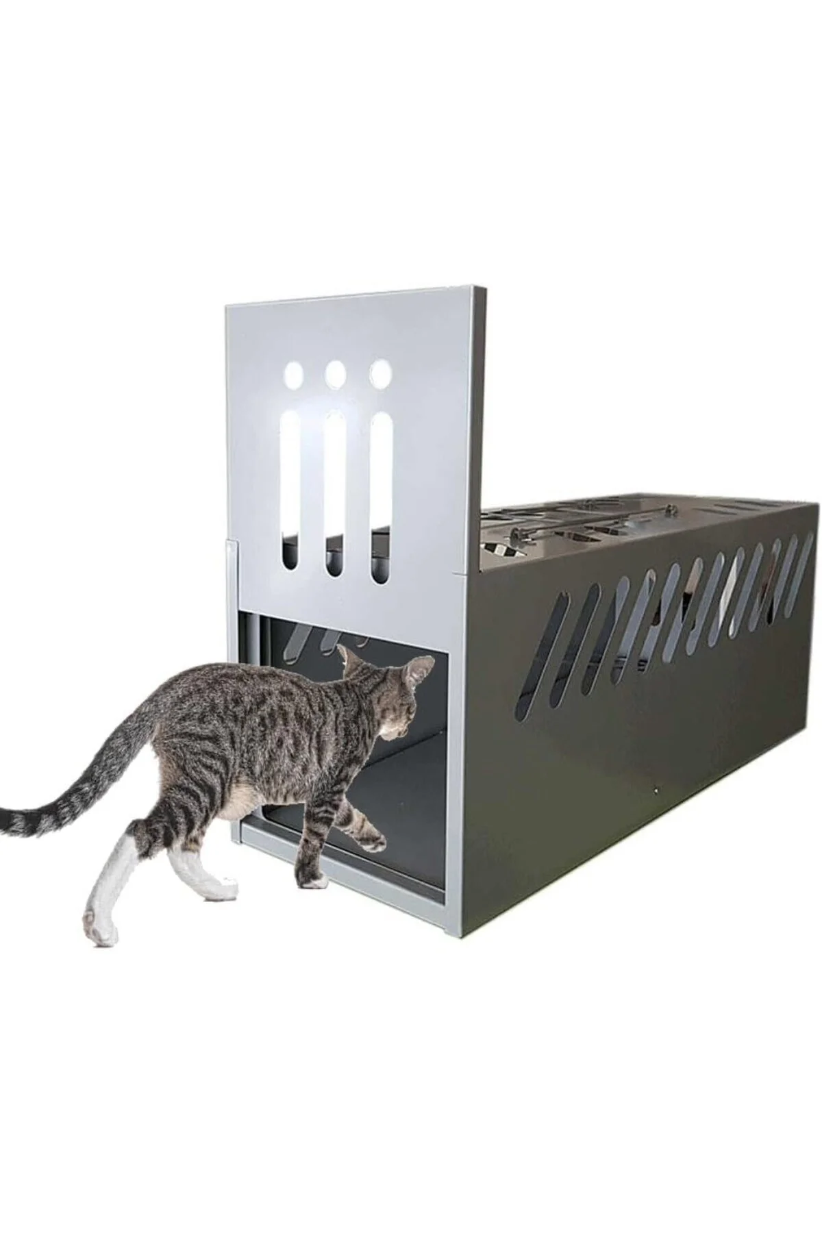 Yeni Model Daha Etkili Kedi Canlı Yakalama Kapanı
