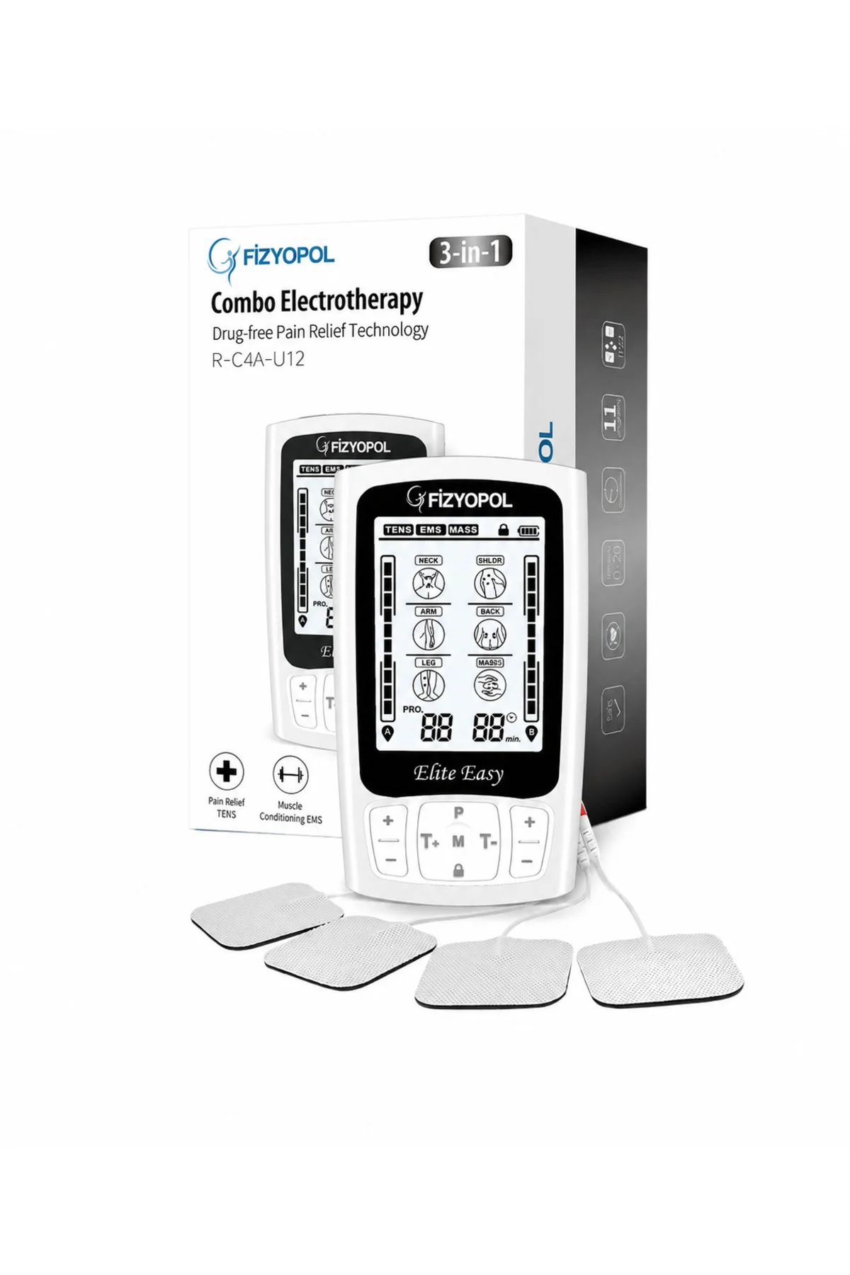 YENİ Model Elite Easy , Şarj Edilebilir Bataryalı, 2 Kanallı Port