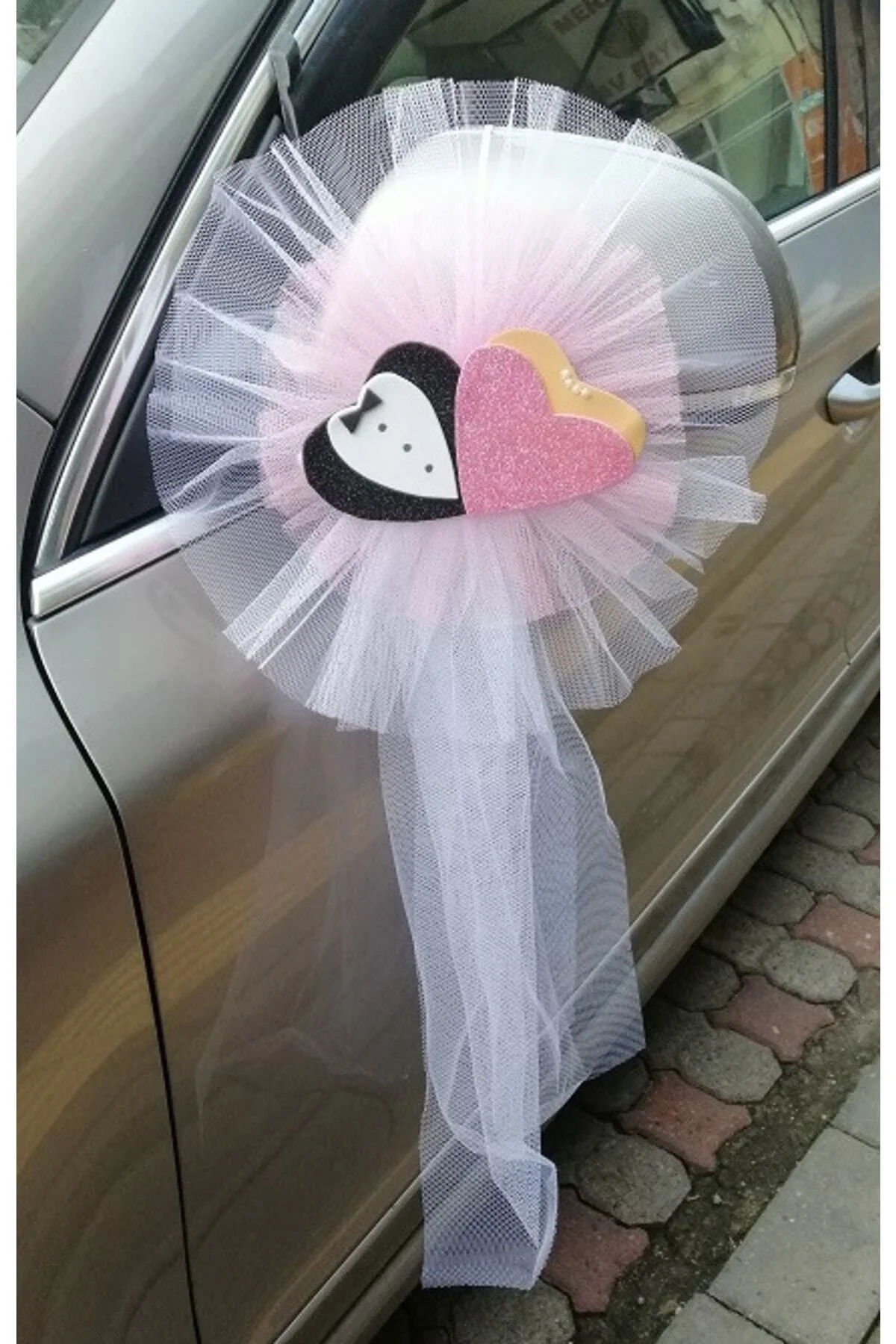 Yeni Model Etekli Nişan Nikah Konvoy Süsü 10 Lu