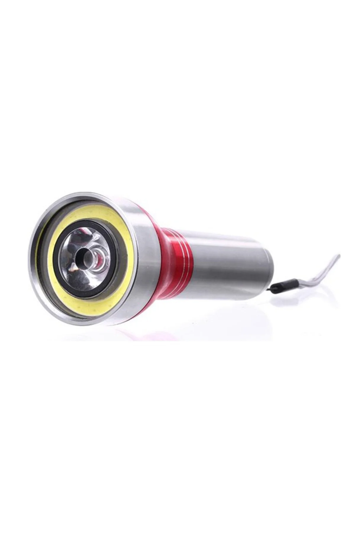 Yeni Model Ledli EL Feneri Watton Wt-068 Siyah